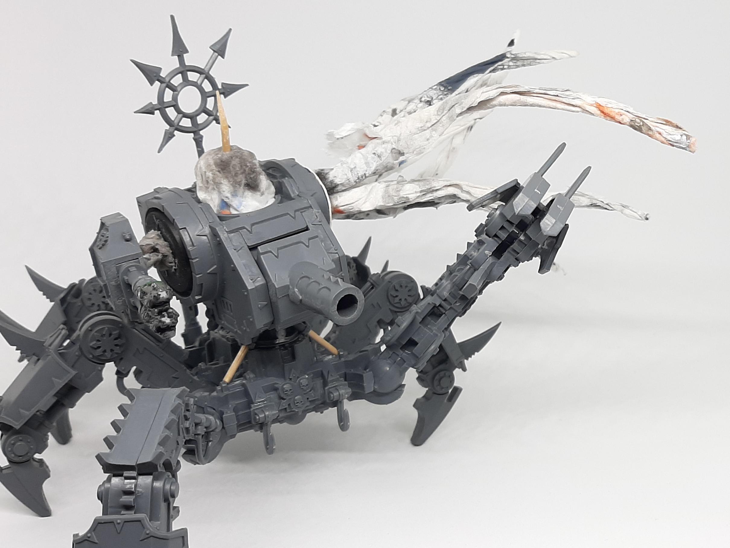Astartes, Chaos, Conversion, Death Guard, Defiler, Heretic, Kitbash, Nurgle, Plague, Sculpting, Space, Space Marines, Work In Progress