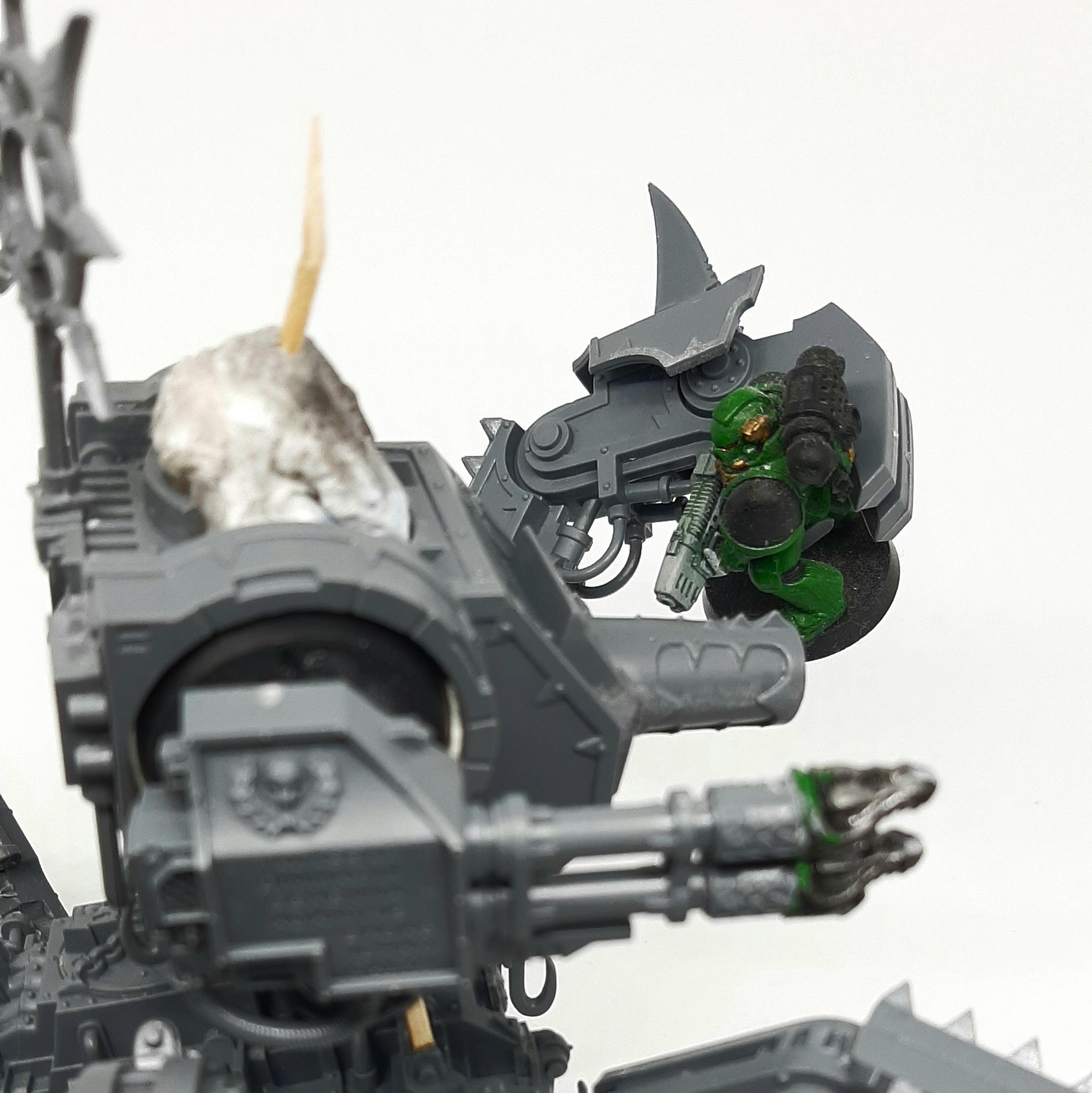 Astartes, Chaos, Conversion, Death Guard, Defiler, Heretic, Kitbash, Nurgle, Plague, Sculpting, Space, Space Marines, Work In Progress