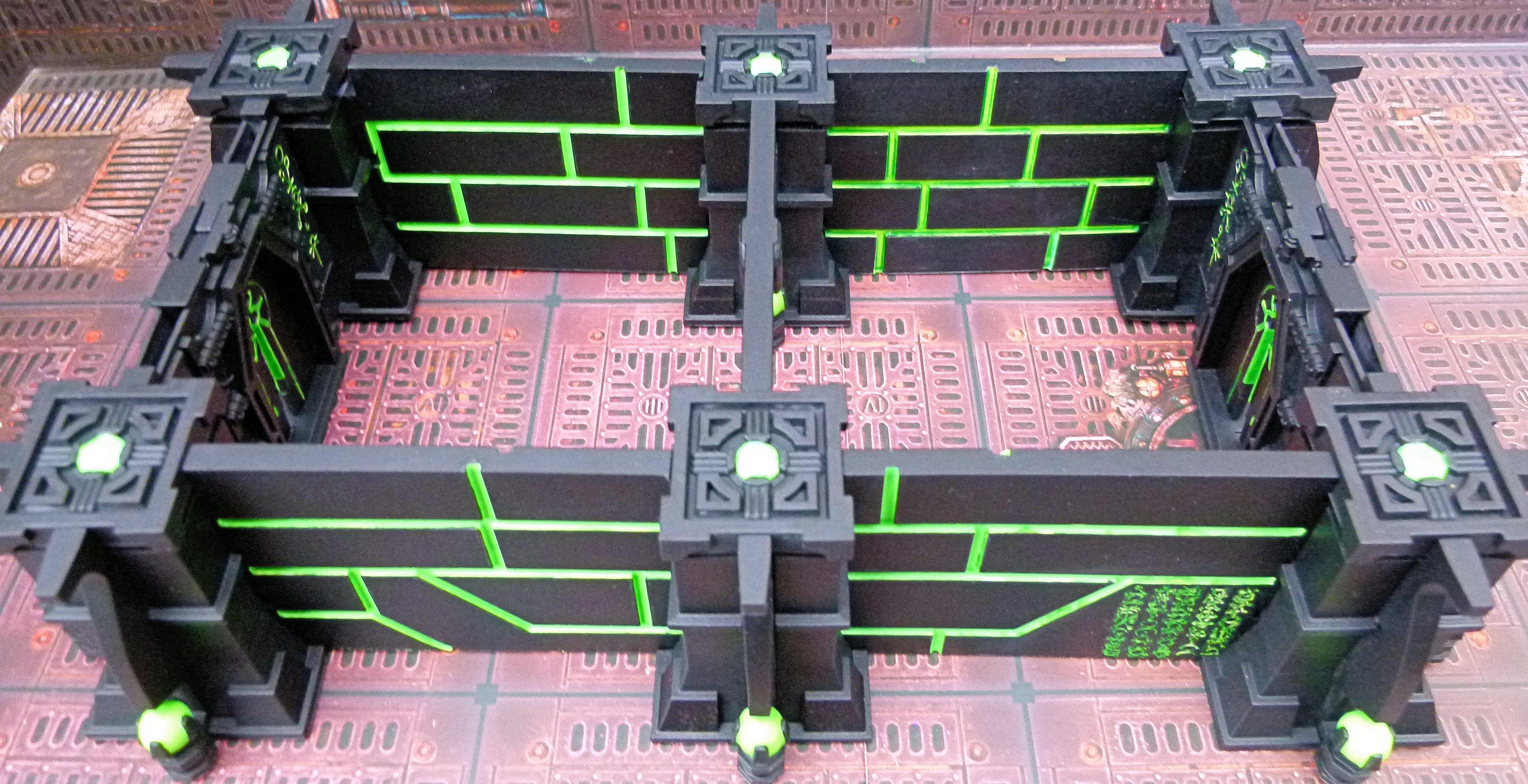 Necron Space Hulk Left Side Plan