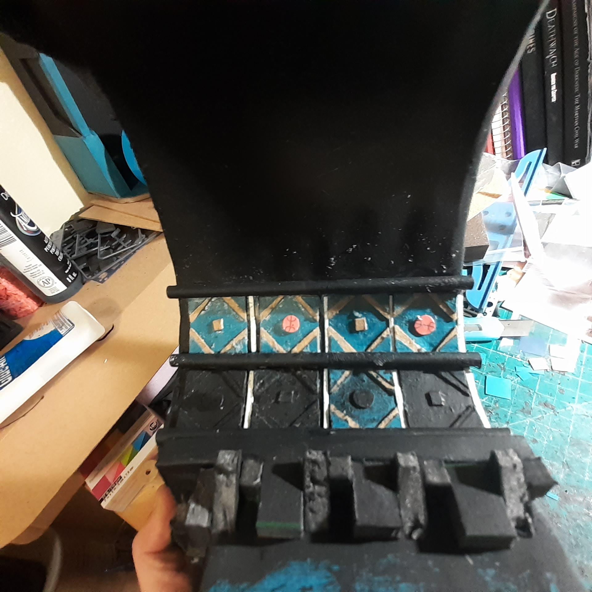 Blue, Dark, Inq28, Necromunda, Scratch Build, Spacehulk, Terrain, Wargaming, Warhammer 40,000