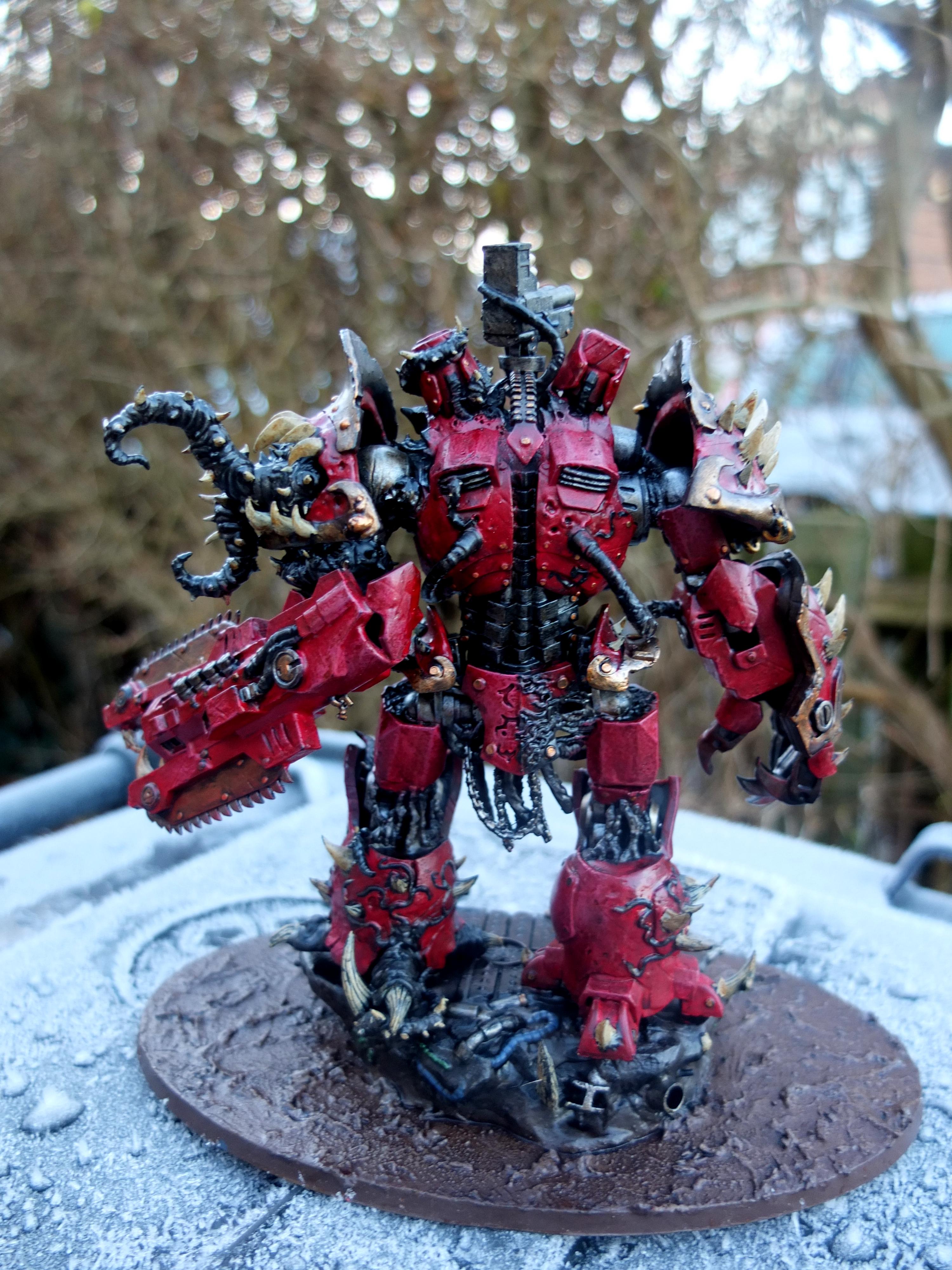 khorne, rampager, chaos knights, chaos, alternate, demon engine