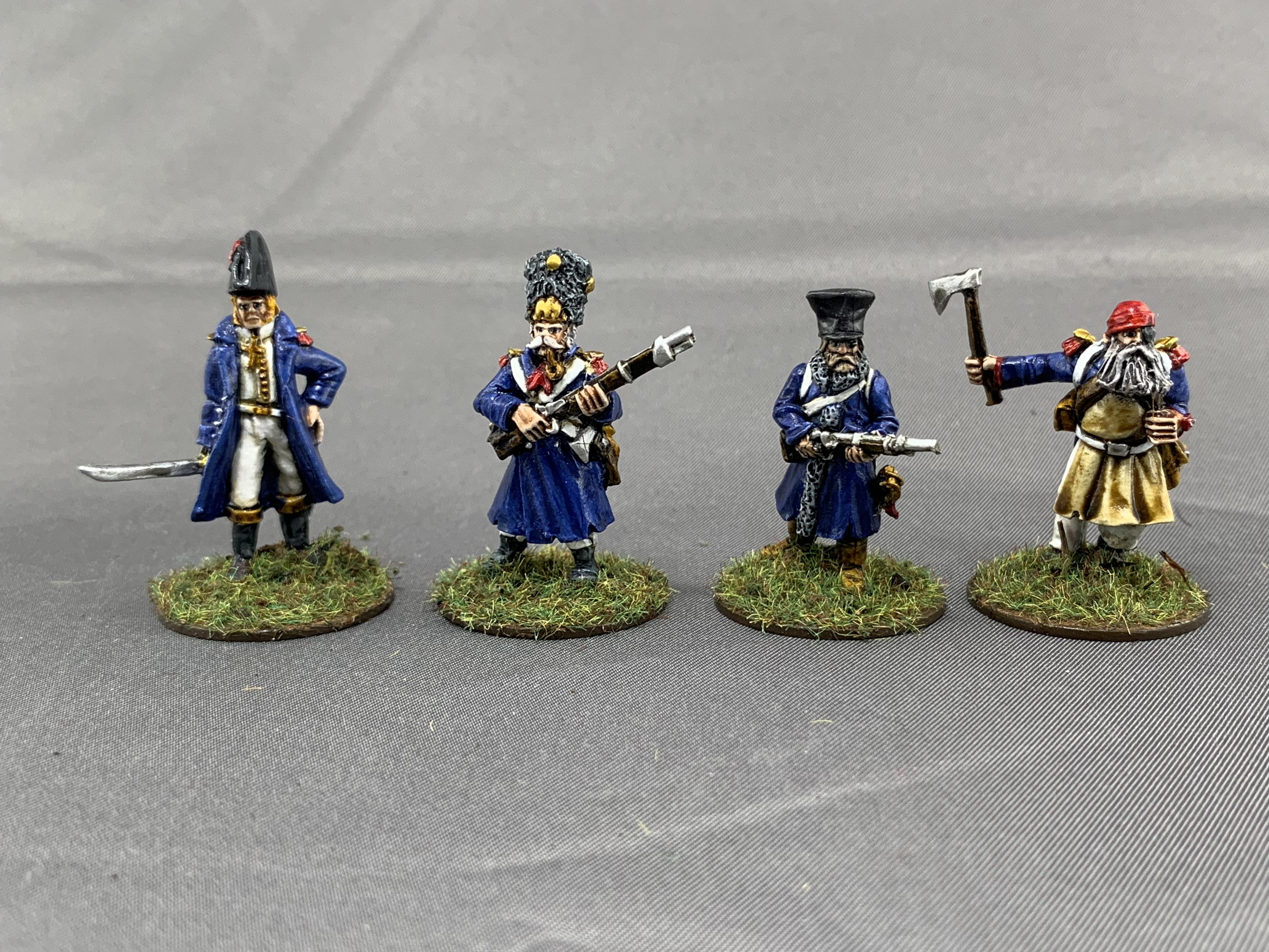 Silver bayonet characters