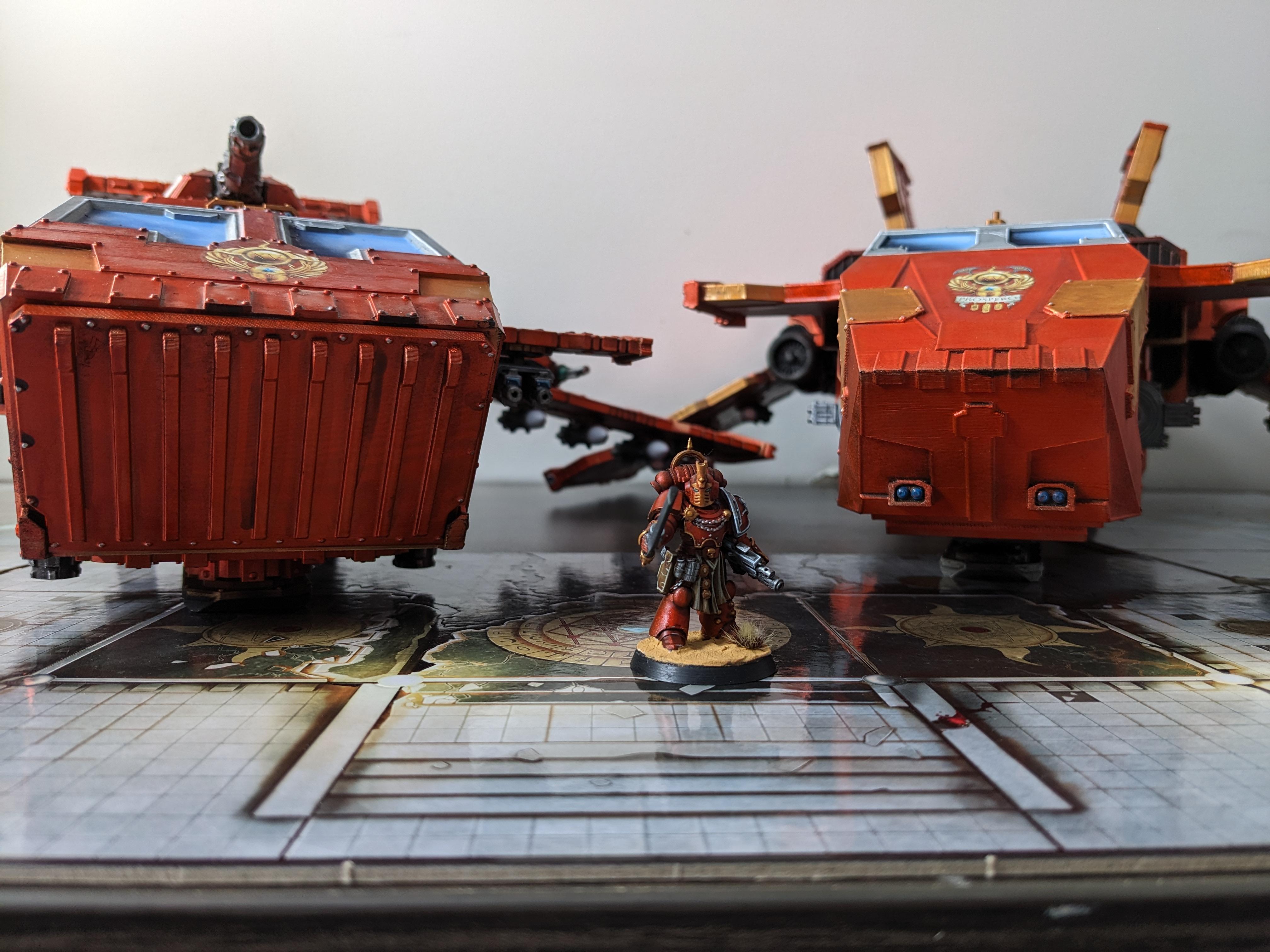 Fdm, Flyer, Size Comparison, Stormbird, Thousand Sons, Thunderhawk