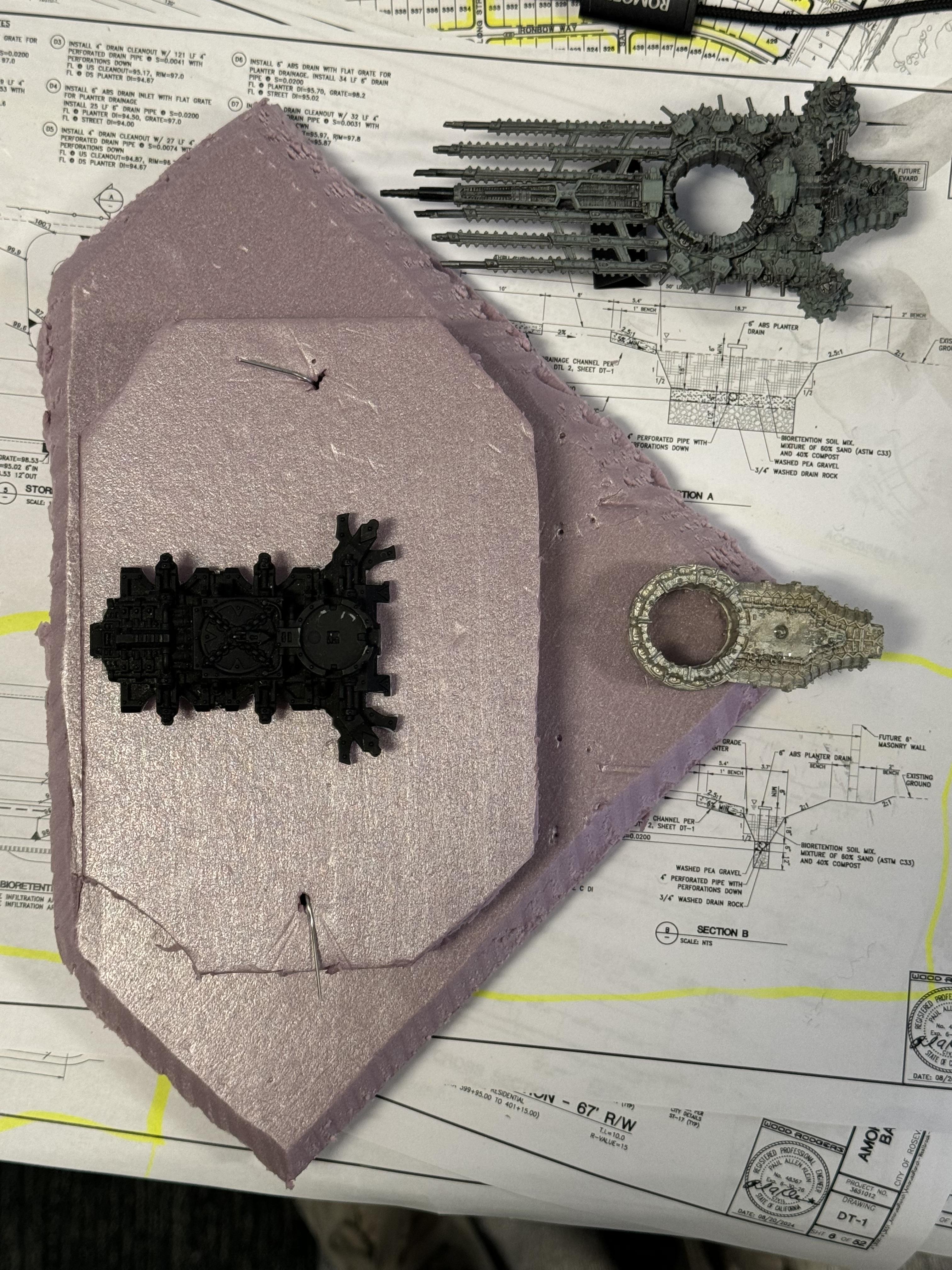 Battlefleet Gothic, Pink Foam, Space Hulk