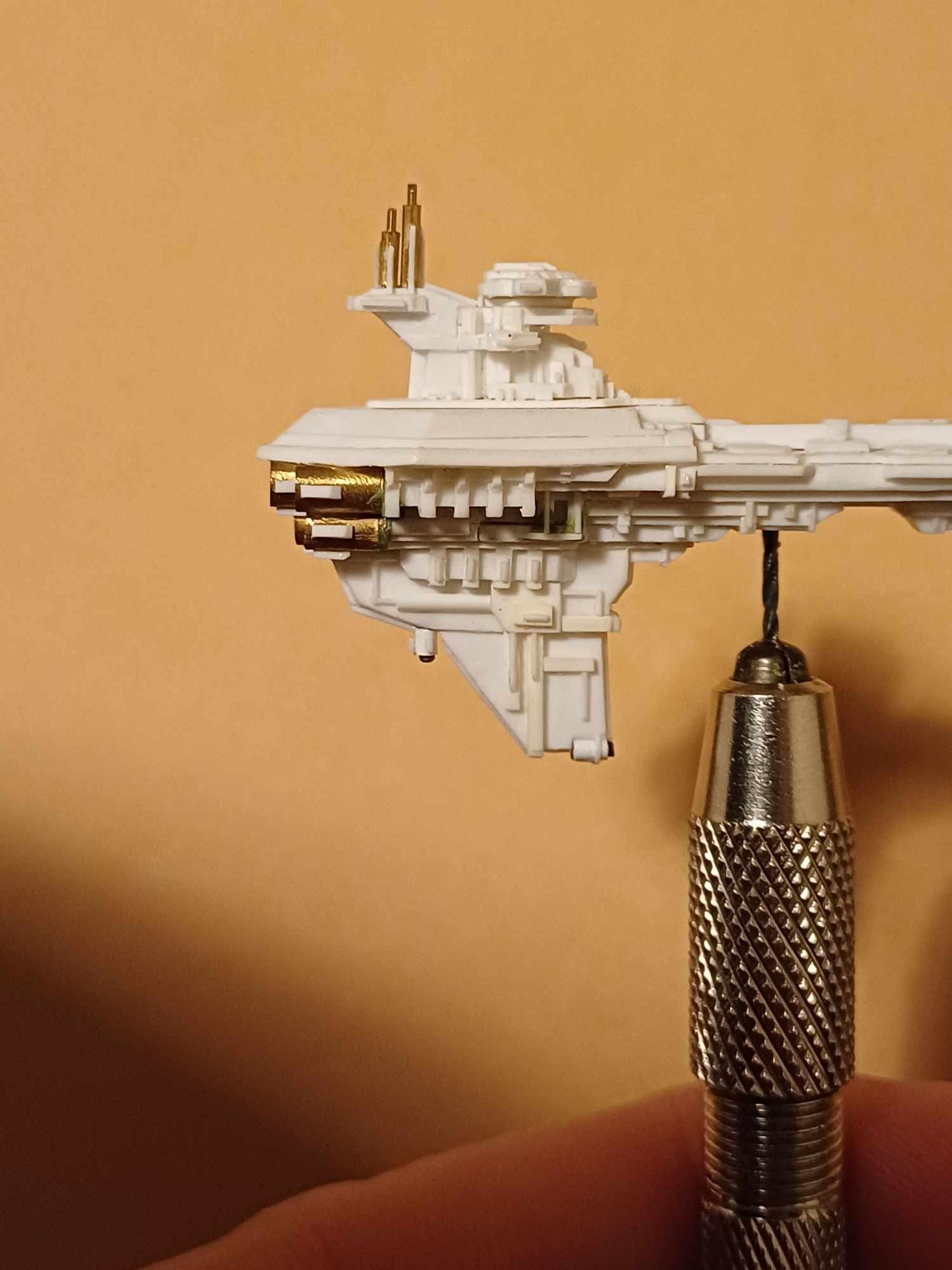 Battlefleet Gothic, Conversion, Dauntless, Light Cruiser, Scratch Build, Warhammer 40,000