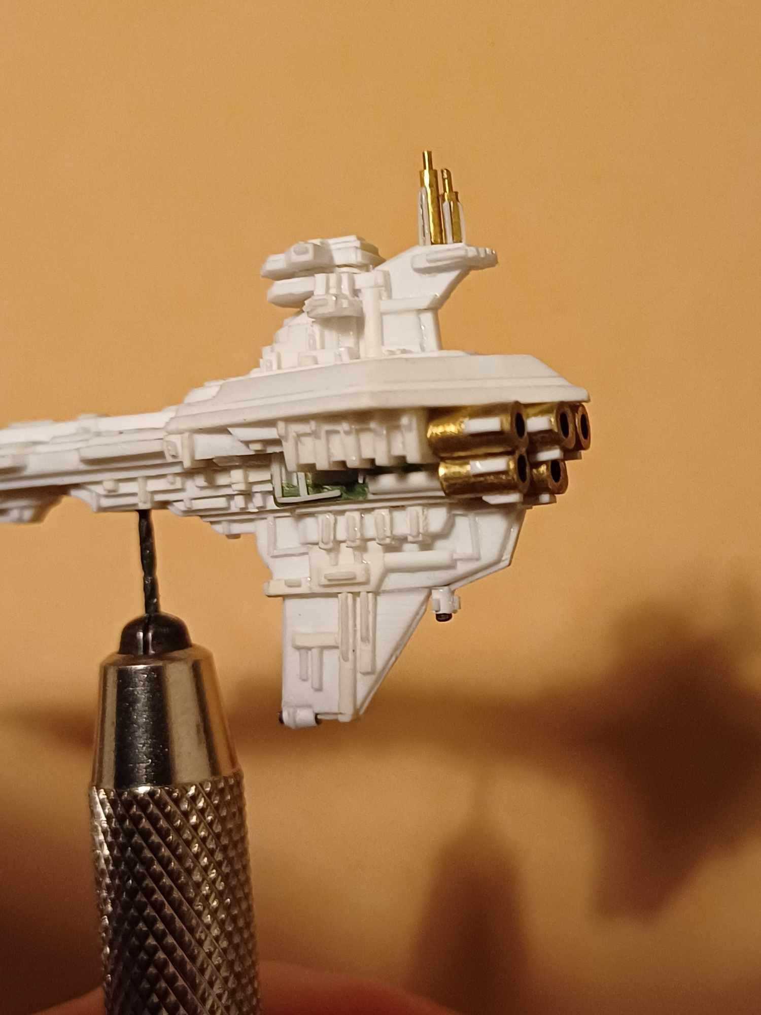 Battlefleet Gothic, Conversion, Dauntless, Light Cruiser, Scratch Build, Warhammer 40,000