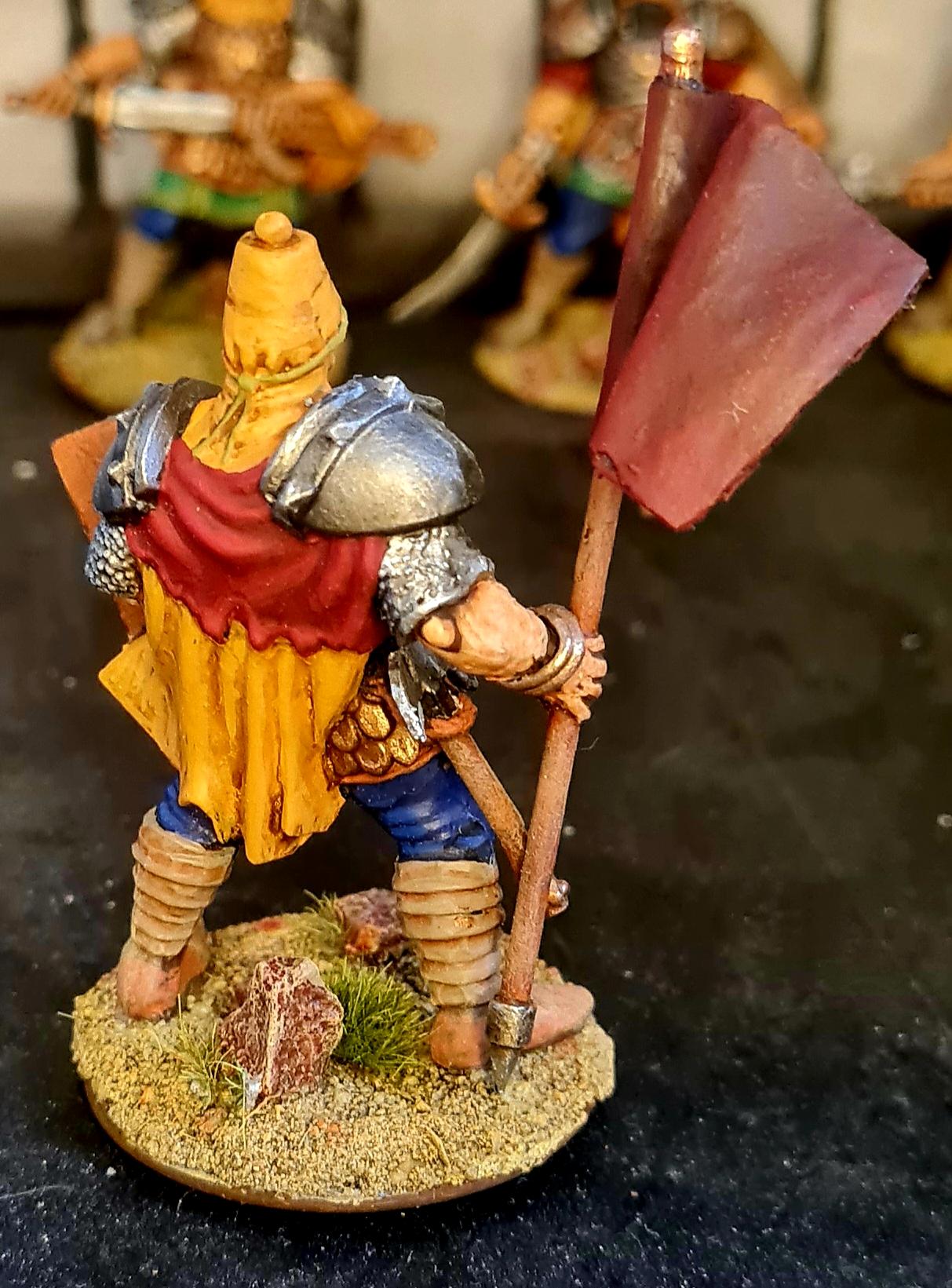 Axe, Banner, Fantasy Battles, From Russia, Infantry, Shield, Squad, Sumerians, Technolog, Tehnolog, Warriors