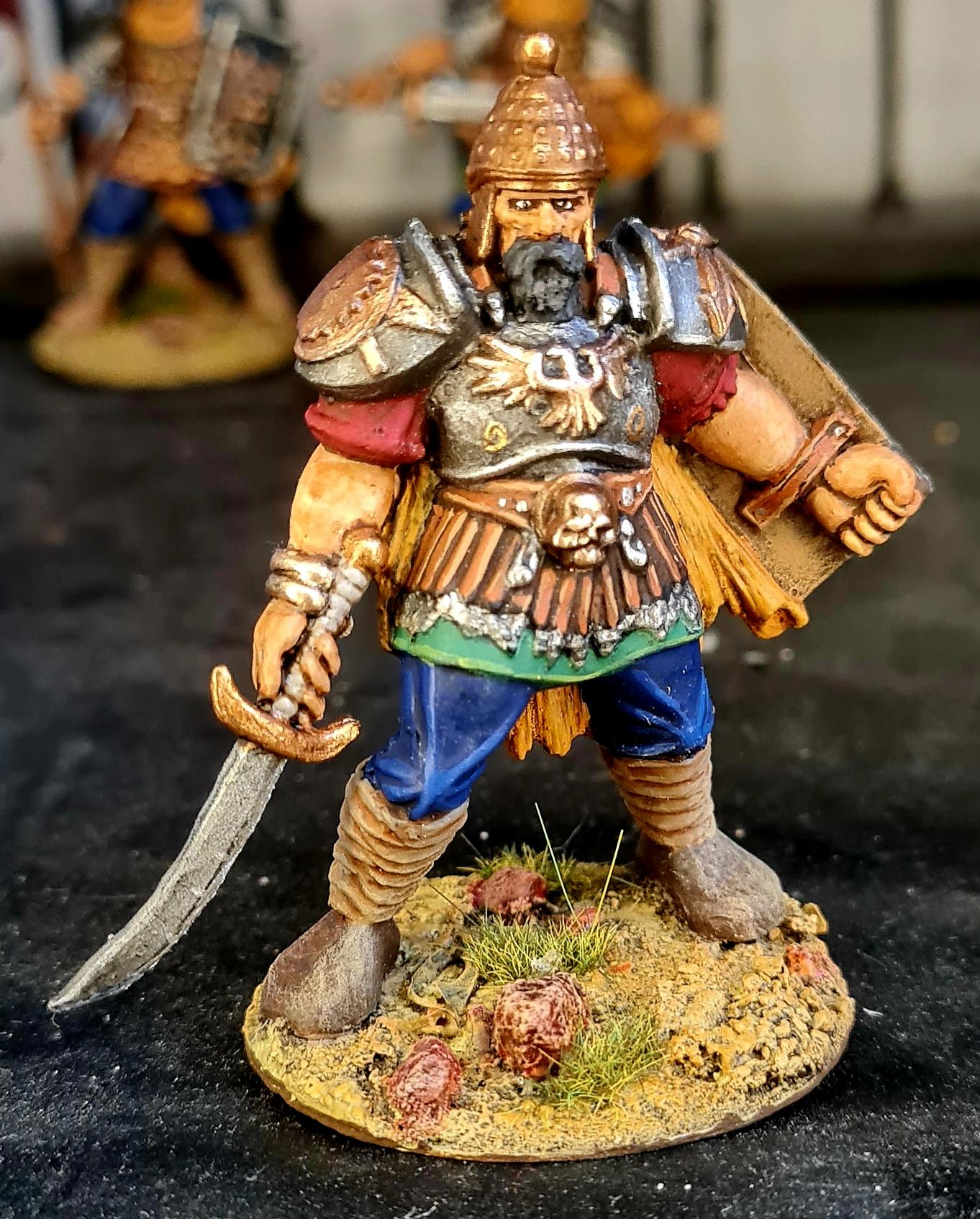 Beard, Fantasy Battles, From Russia, Infantry, Saber, Shield, Squad, Sumerians, Technolog, Tehnolog, Warriors