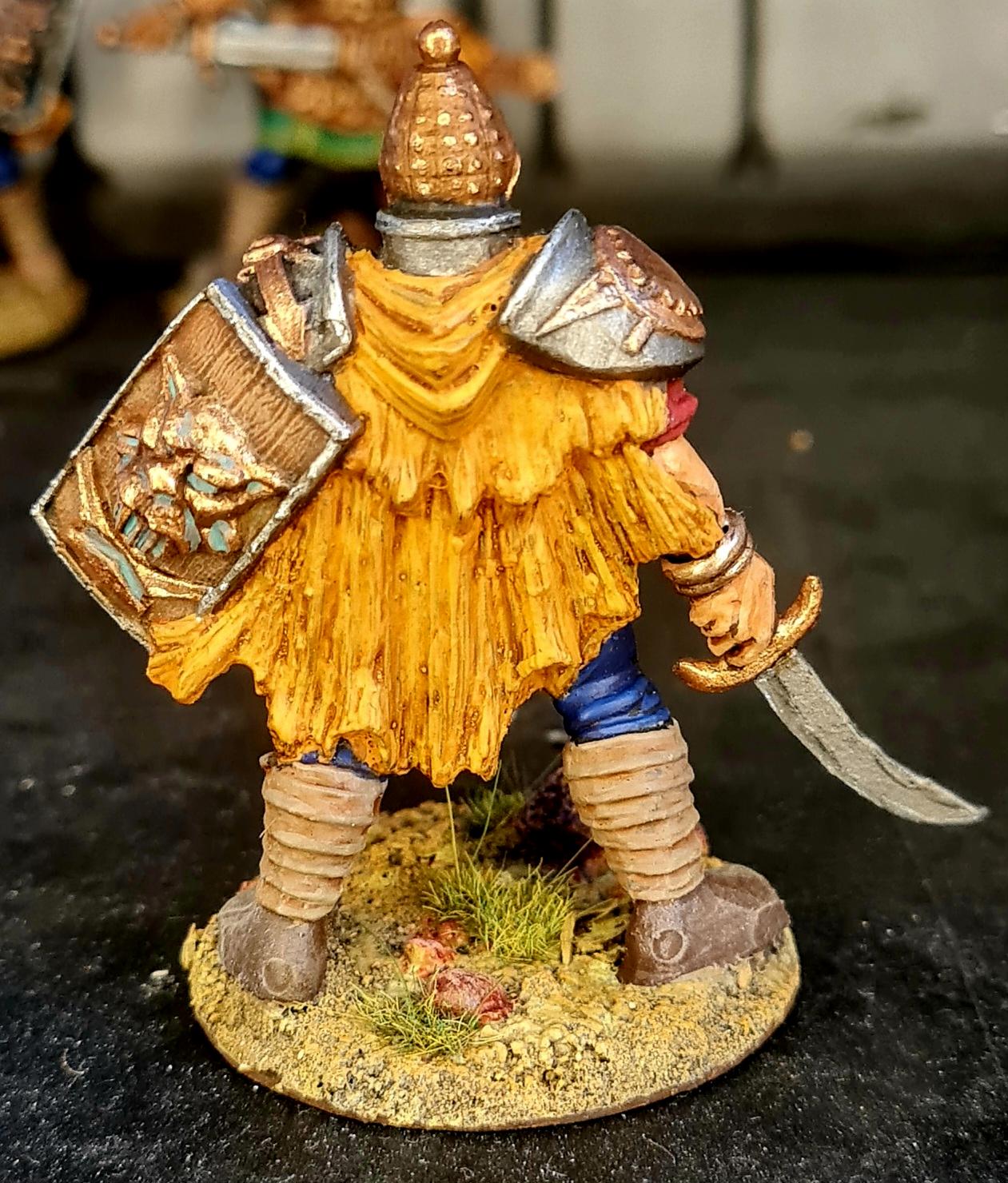Beard, Fantasy Battles, From Russia, Infantry, Saber, Shield, Squad, Sumerians, Technolog, Tehnolog, Warriors