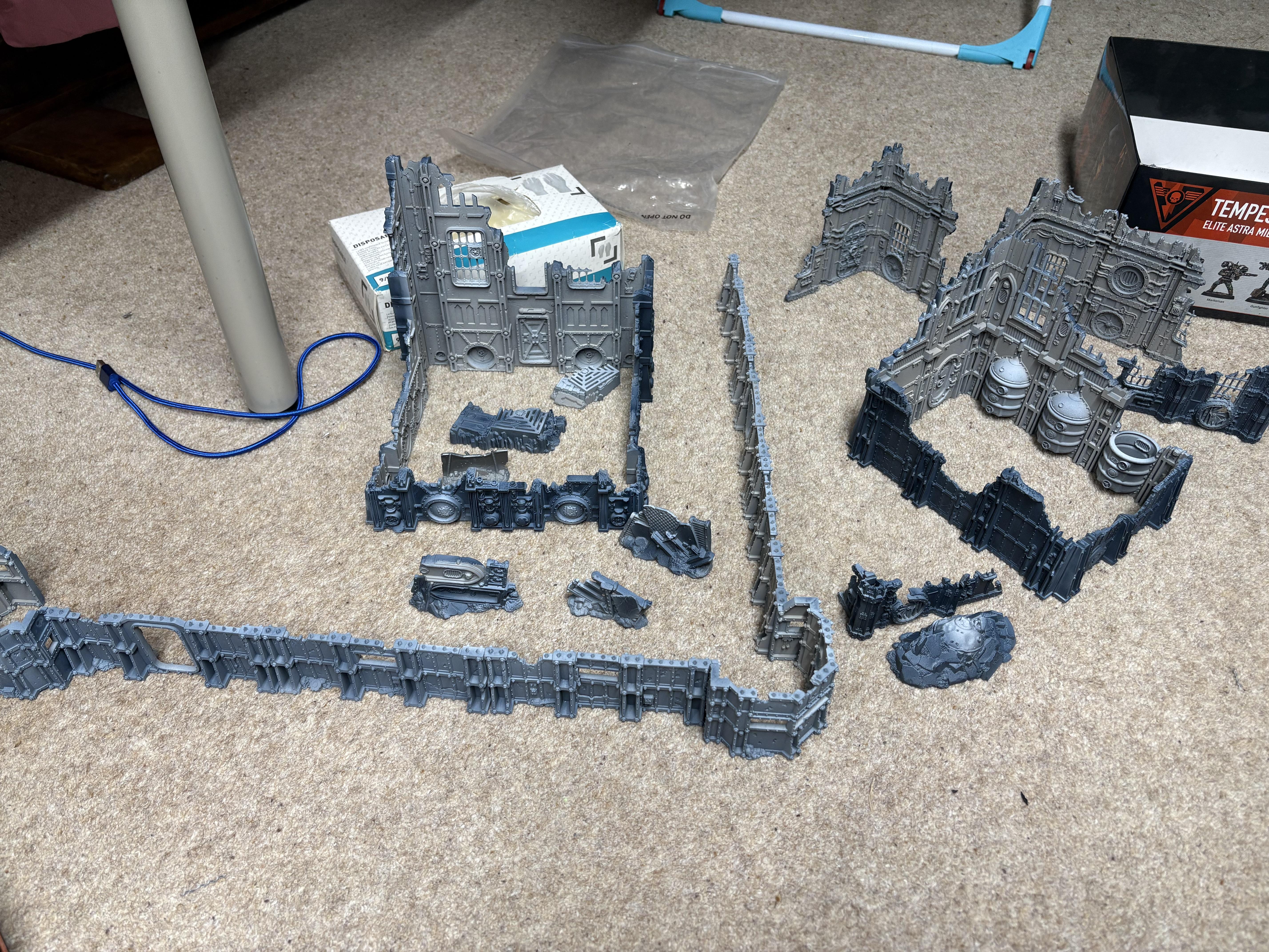 Barricades, Brutal &amp; Cunning, Hivestorm, Kill Team, Kill Zone, Strongpoint, Volkus, Warhammer 40,000, Work In Progress