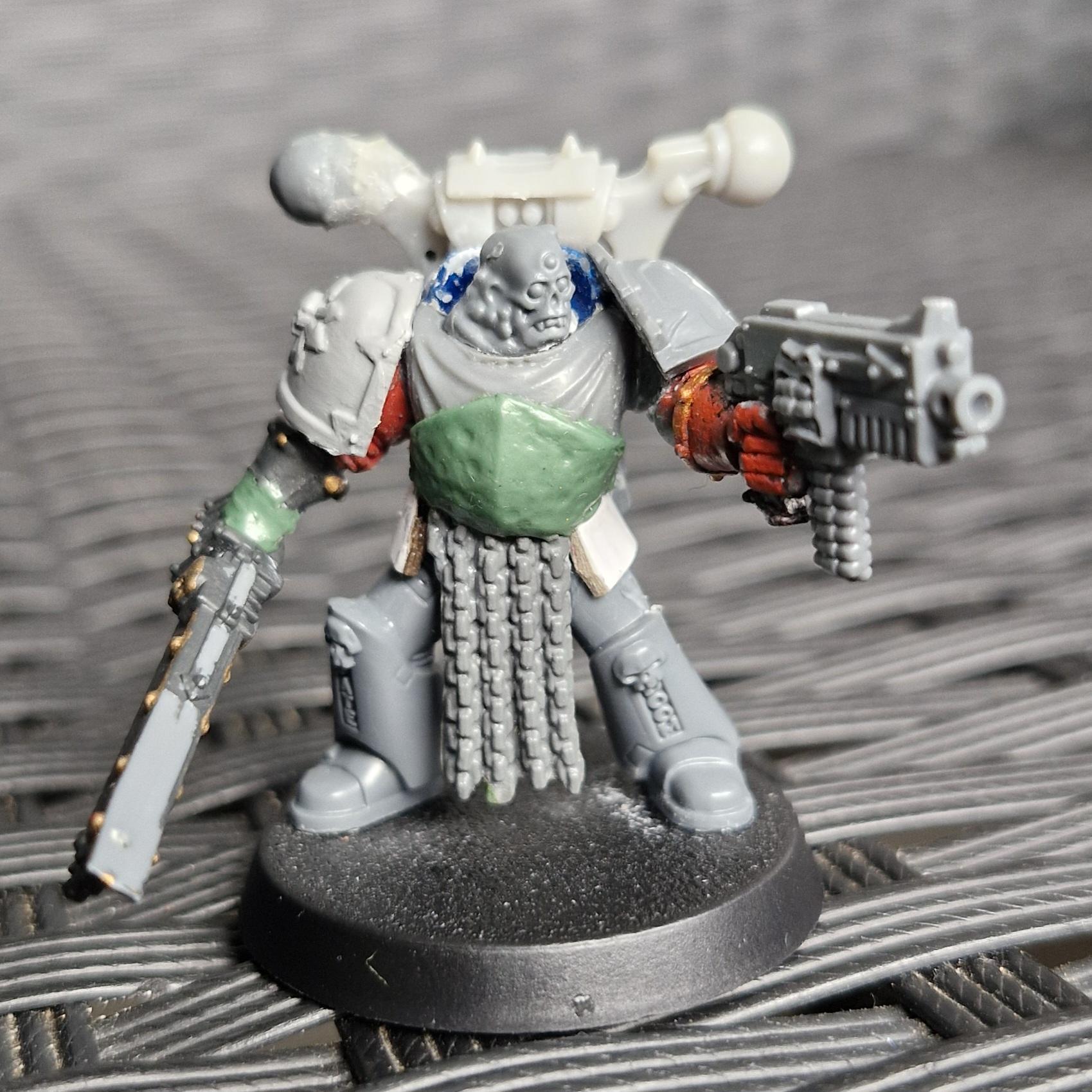 Astartes, Chaos, Conversion, Death Guard, Heretic, Kitbash, Nurgle, Plague, Sculpting, Space, Space Marines