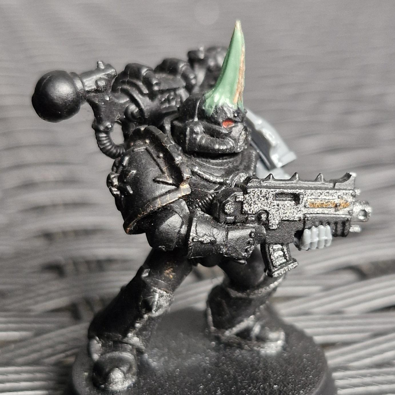 Astartes, Chaos, Conversion, Death Guard, Heretic, Kitbash, Nurgle, Plague, Sculpting, Space, Space Marines