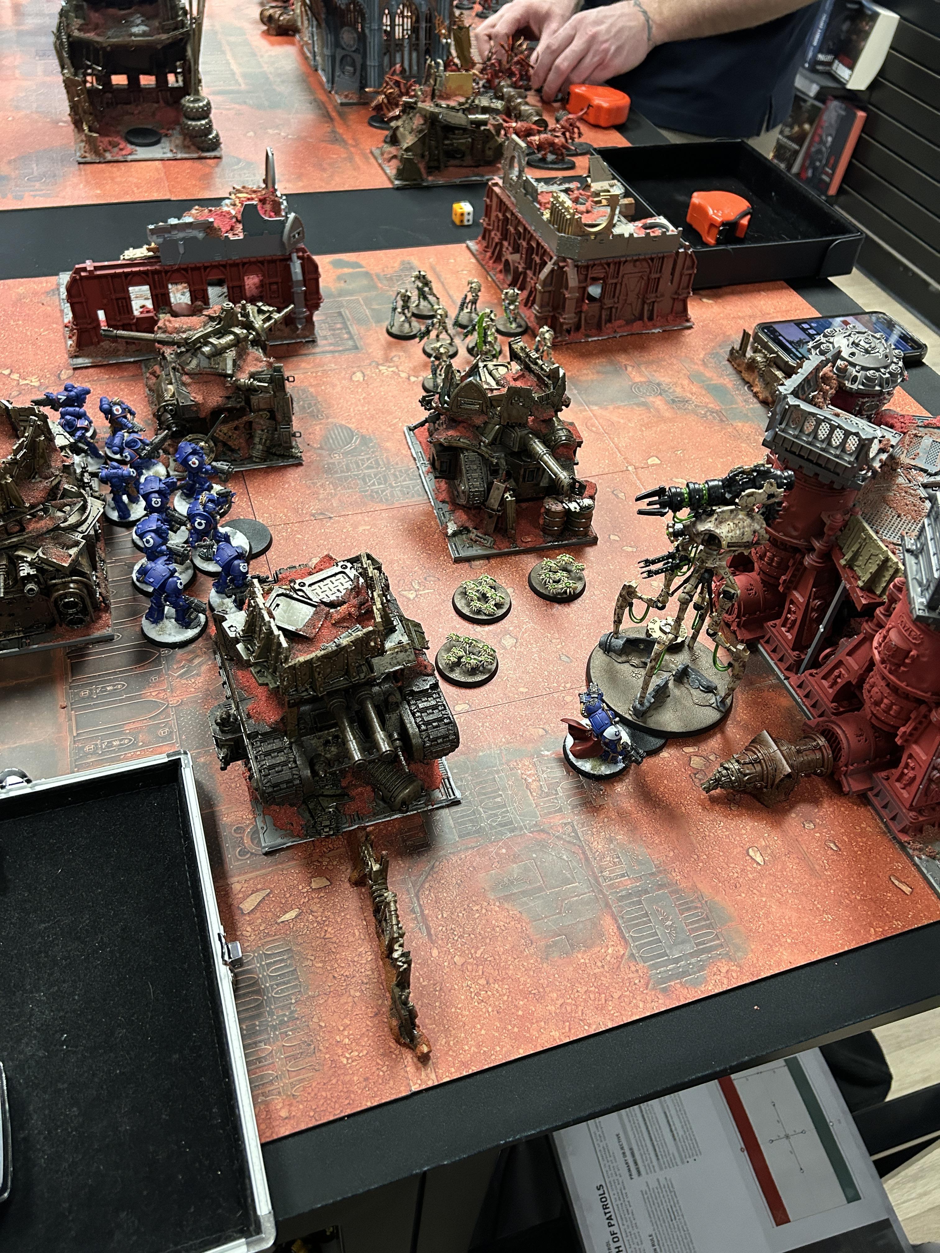 Ultra vs. Necrons CP