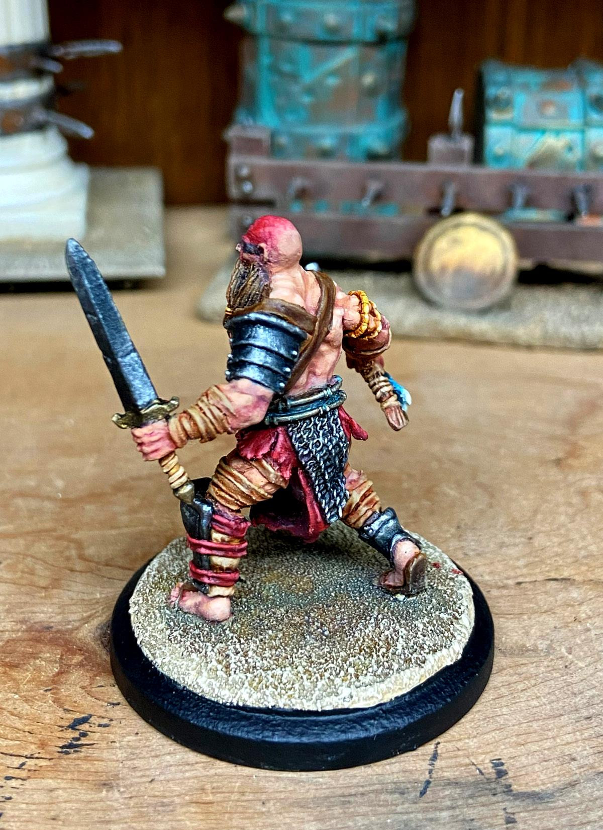 Arena Rex, Barbarian, Gladiator, Hagal, Viking, Warpaint, Zephyri