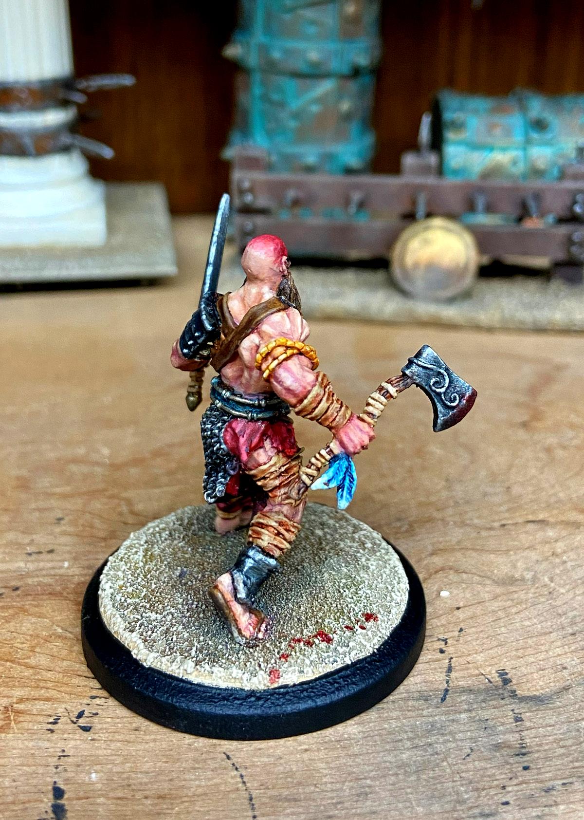 Arena Rex, Barbarian, Gladiator, Hagal, Viking, Warpaint, Zephyri