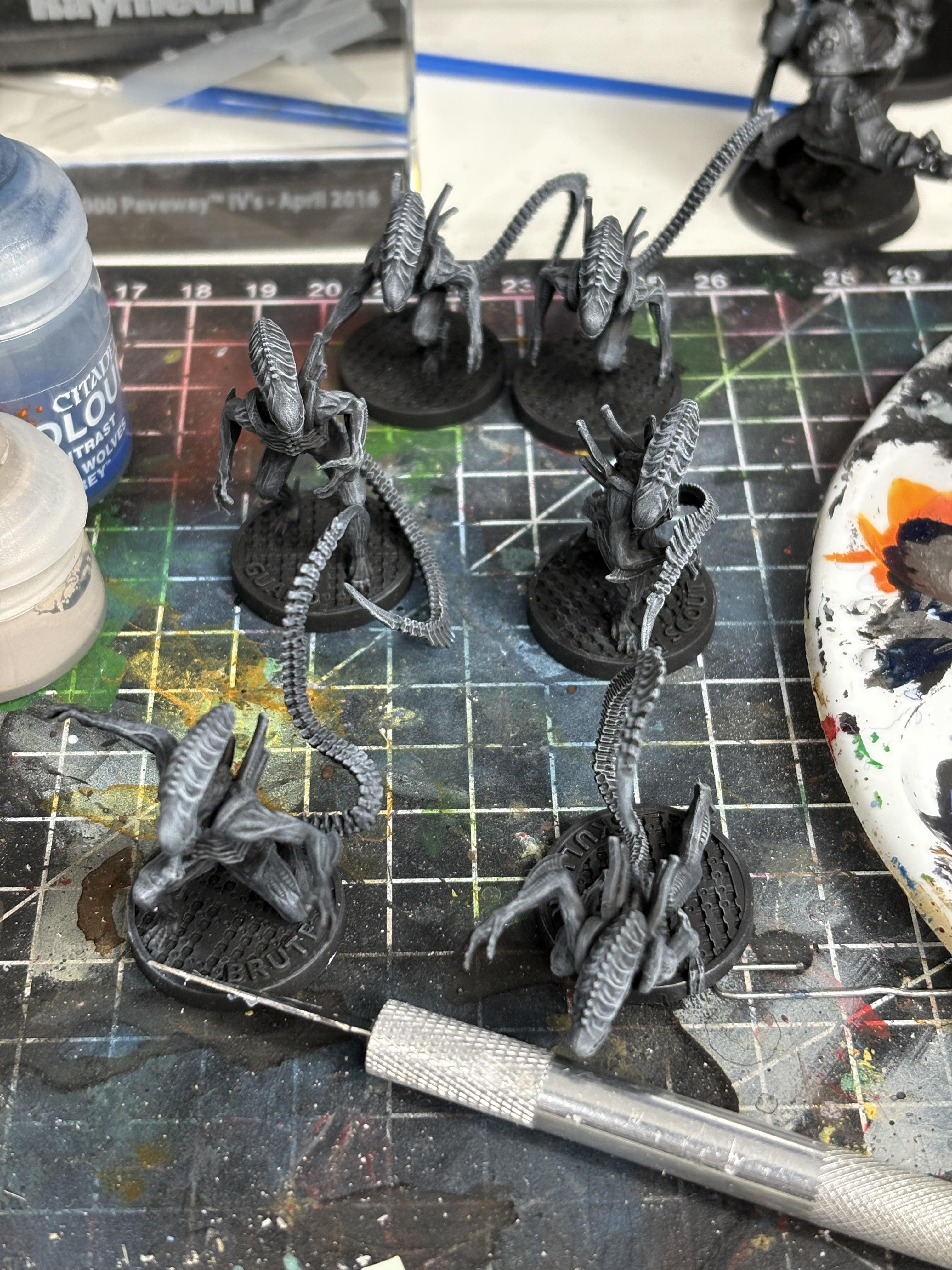Aliens, Another Glorious Day In The Corps, Work In Progress, Xenomorphs