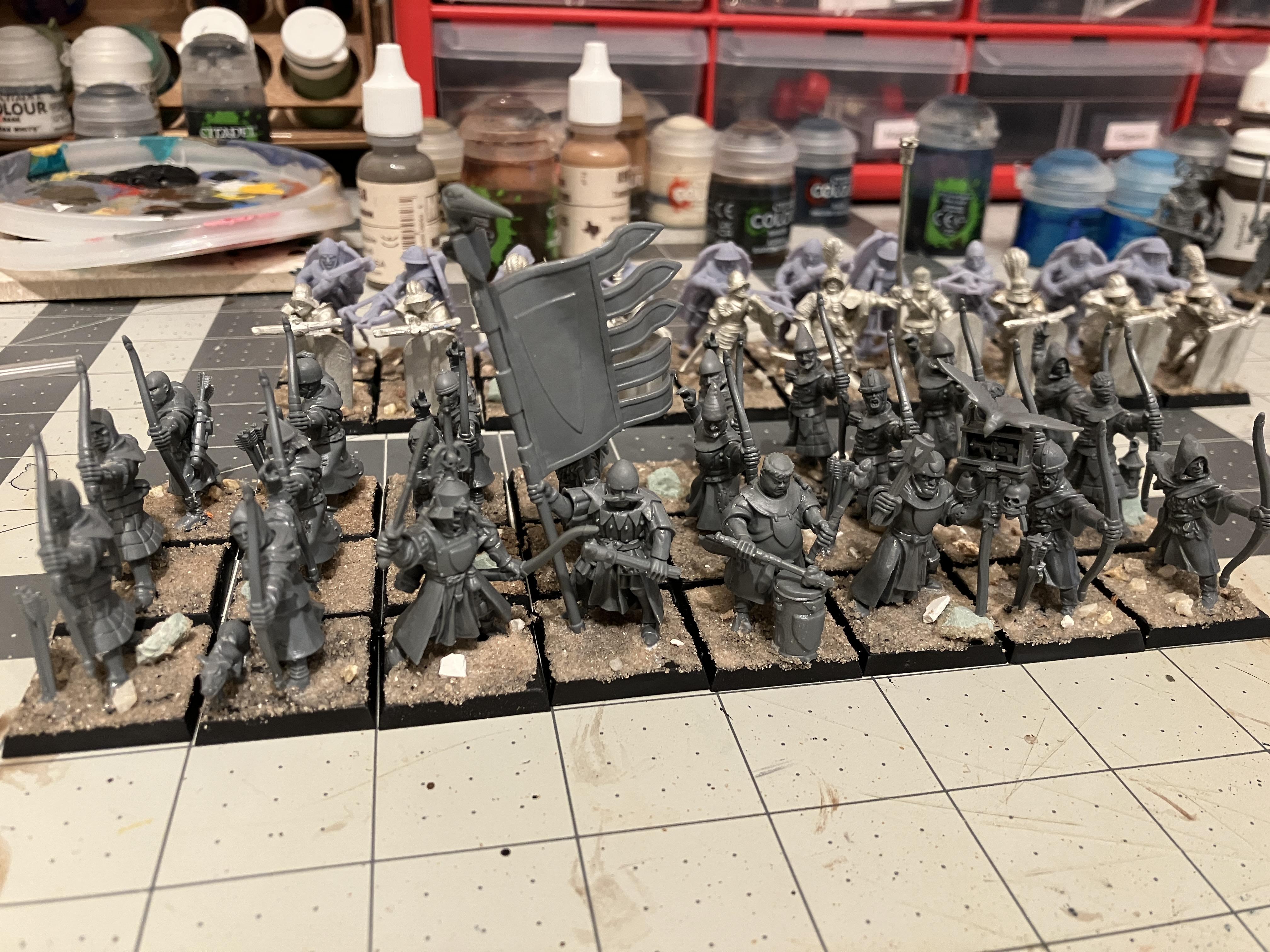 Bowmen, Bretonnians, Conversion, Peasants