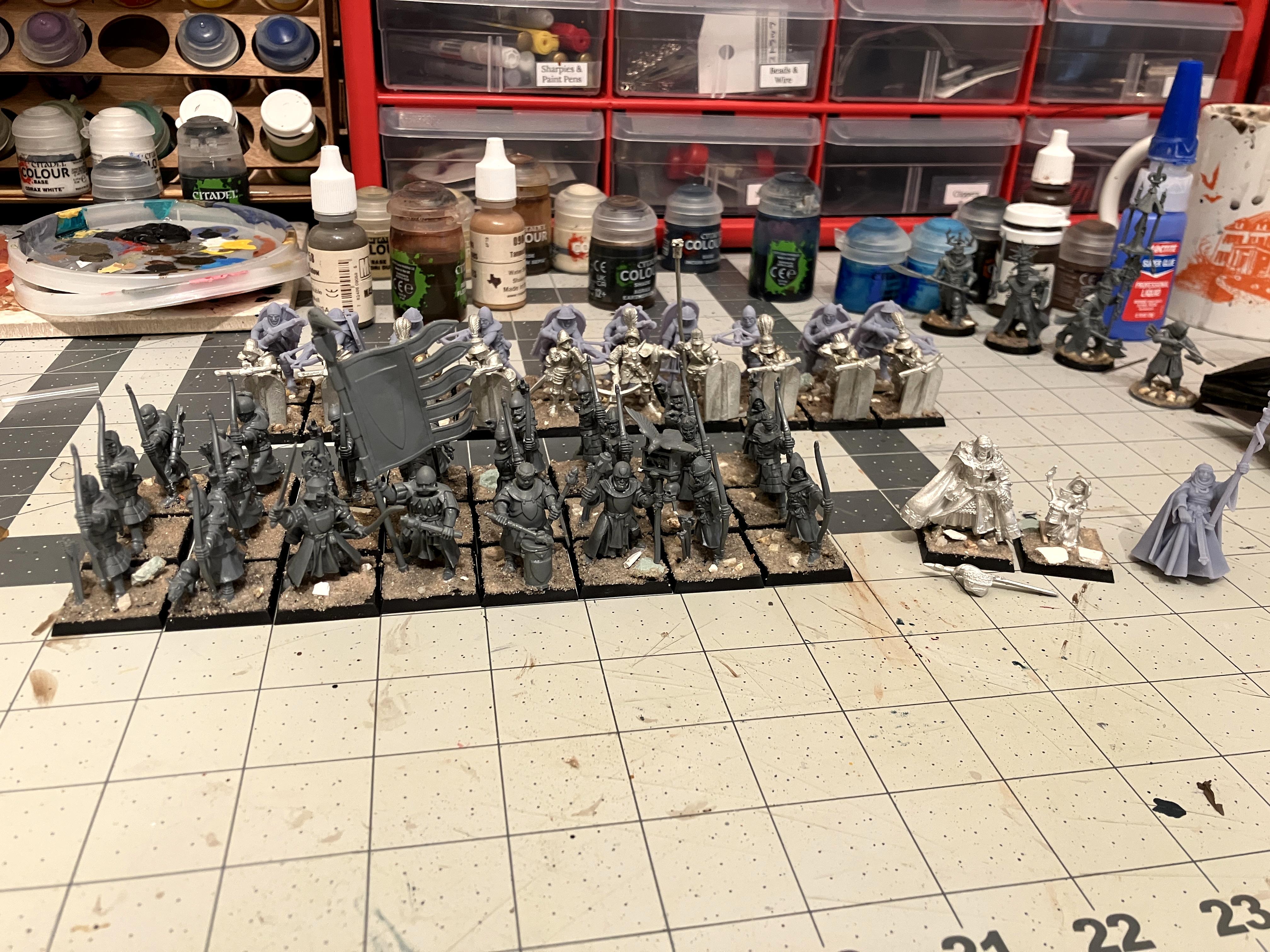 Bowmen, Bretonnians, Conversion, Peasants