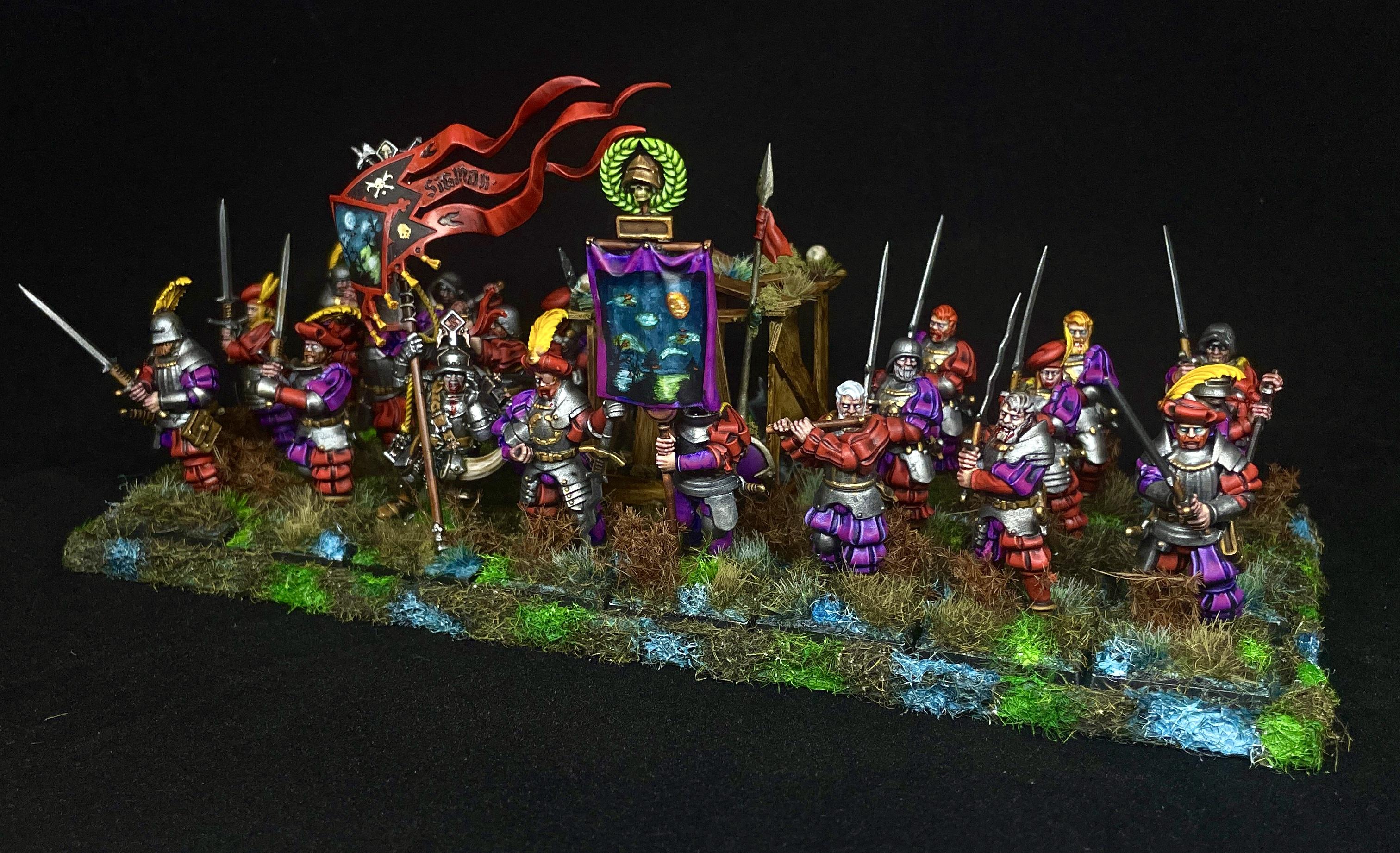 Empire Great Swords, Empire Of Man, Levy Of Grim Moor, Sylvania Empire, Sylvania Great Swords