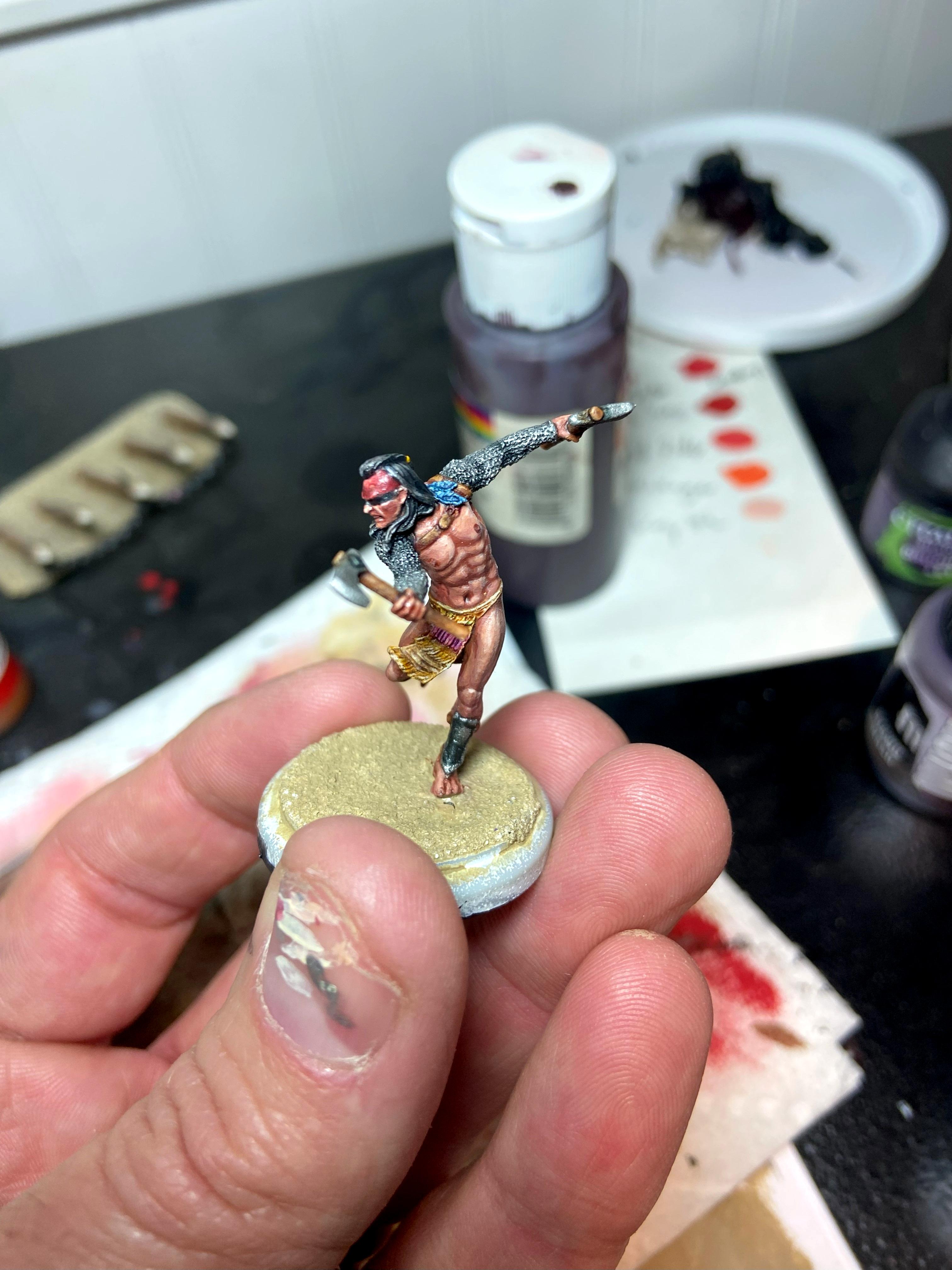 Arena Rex, Gladiator, Indian, Native American, Red Republic Games, Vargr, Zephyri