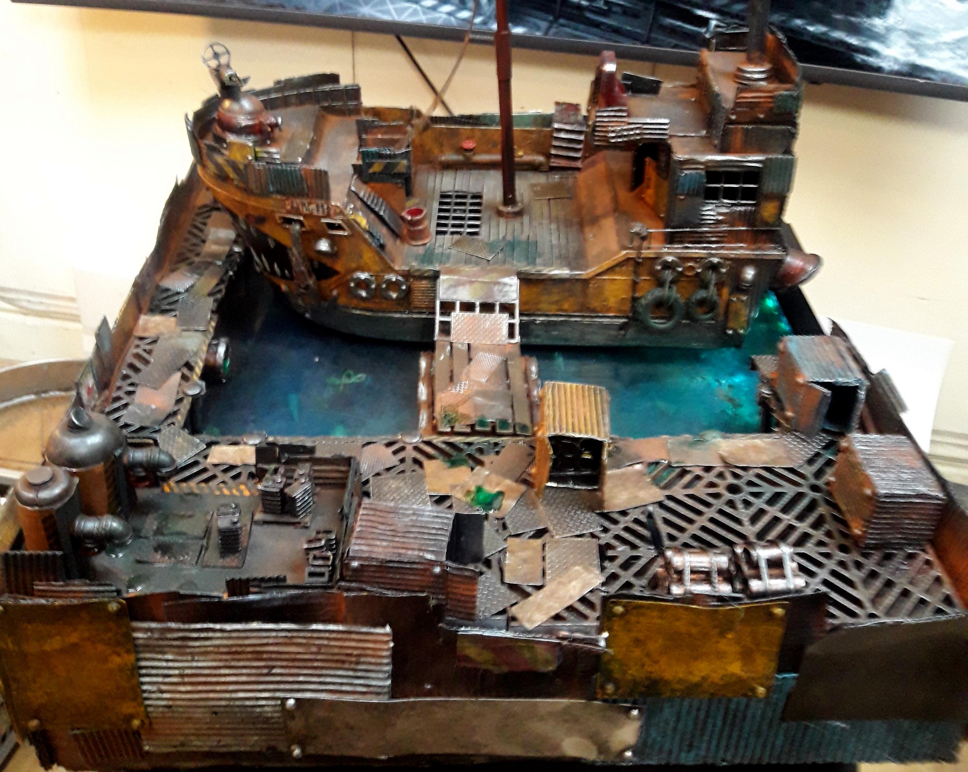 Boat, Pirate, Ship, Sump, Sump Sea