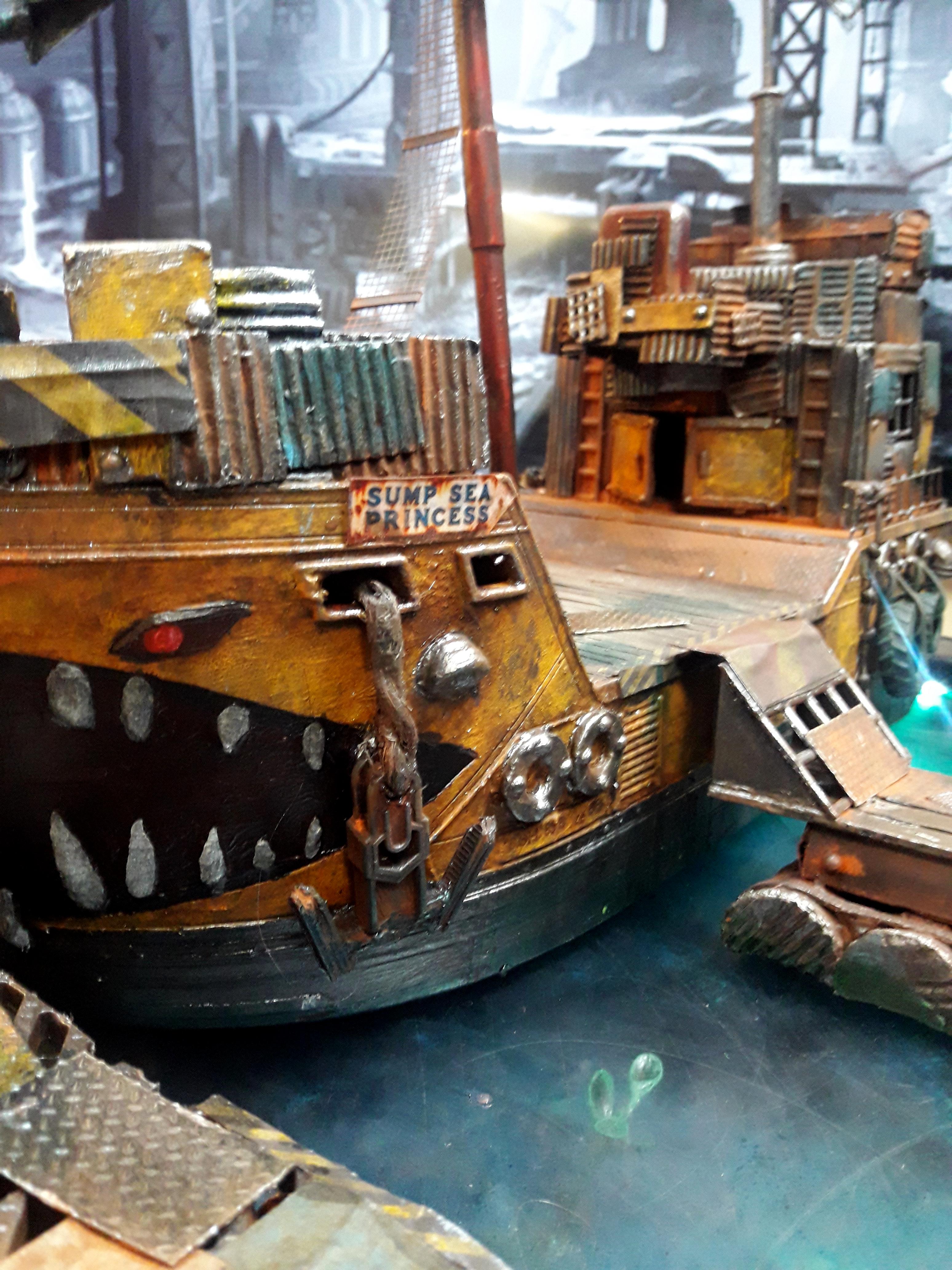 Boat, Pirate, Ship, Sump, Sump Sea