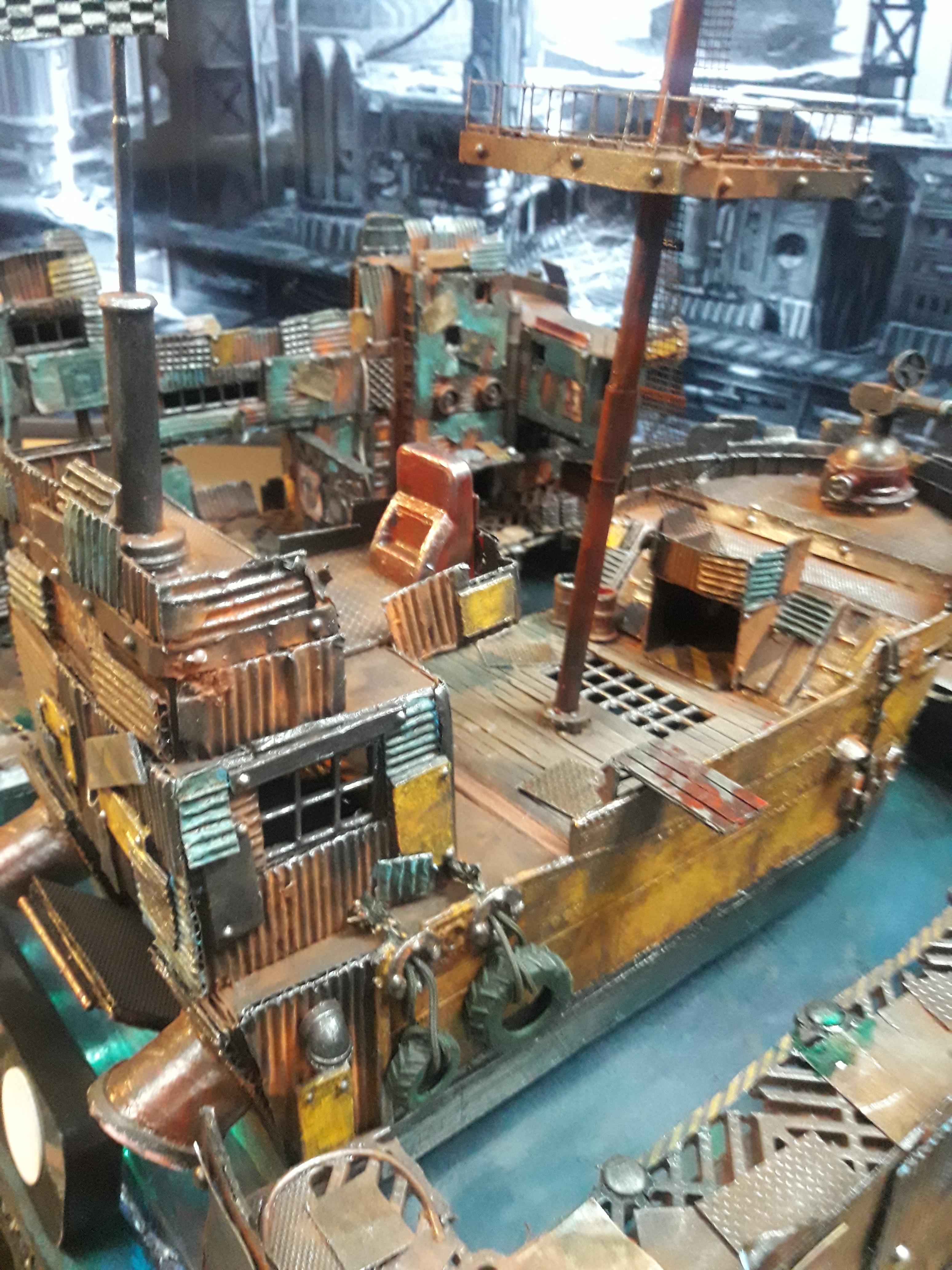 Boat, Pirate, Ship, Sump, Sump Sea