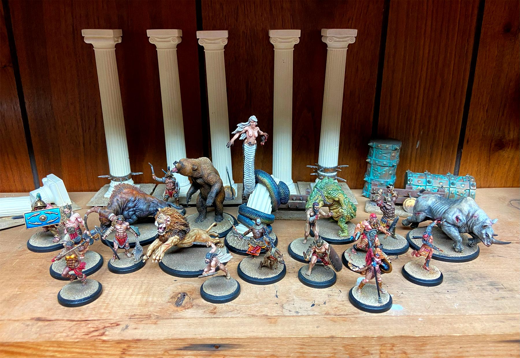 Arena Rex, Gladiators, Red Republic