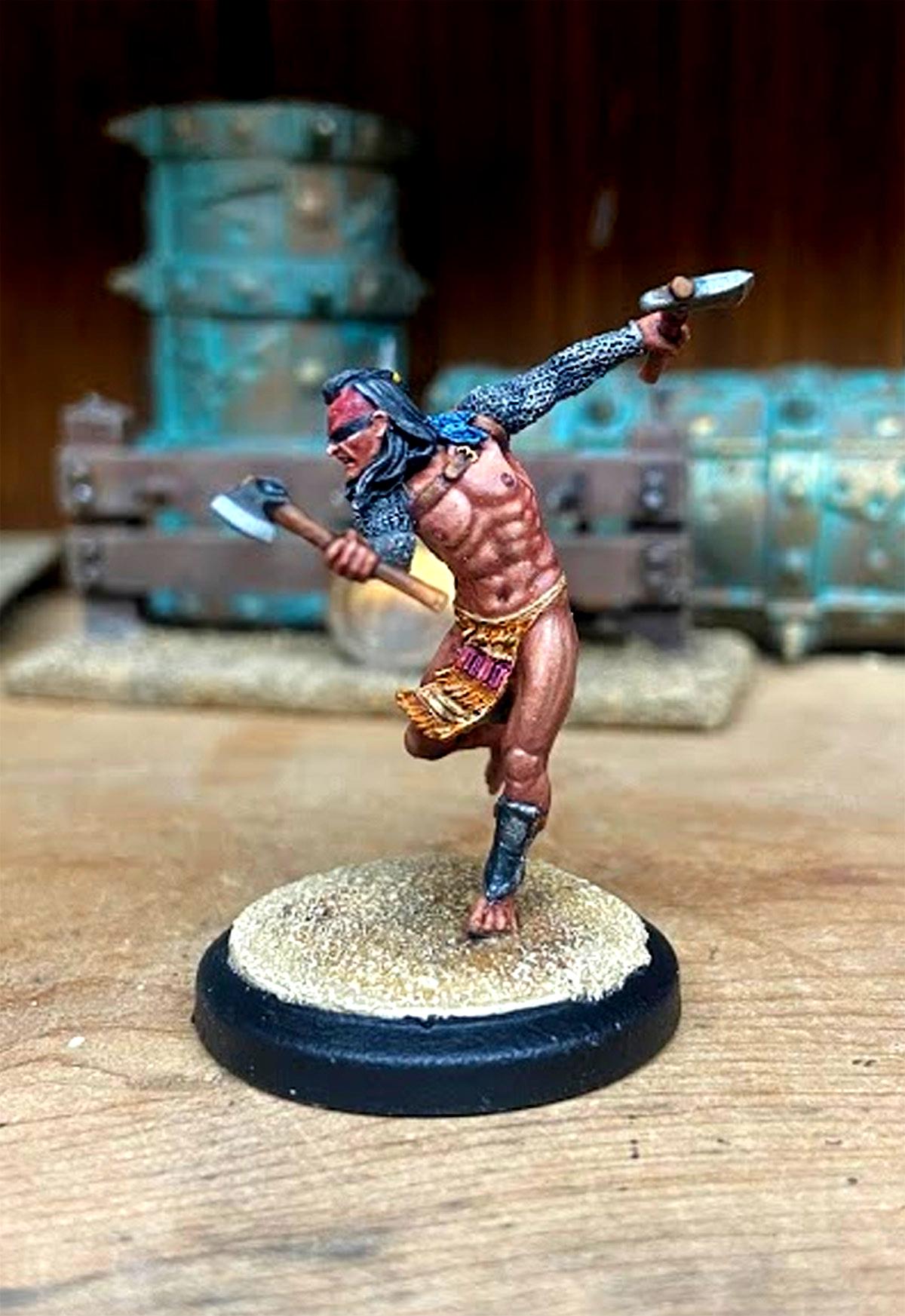Arena Rex, Axe, Gladiators, Indian, Native American, Red Republic, Vargr, Warpaint