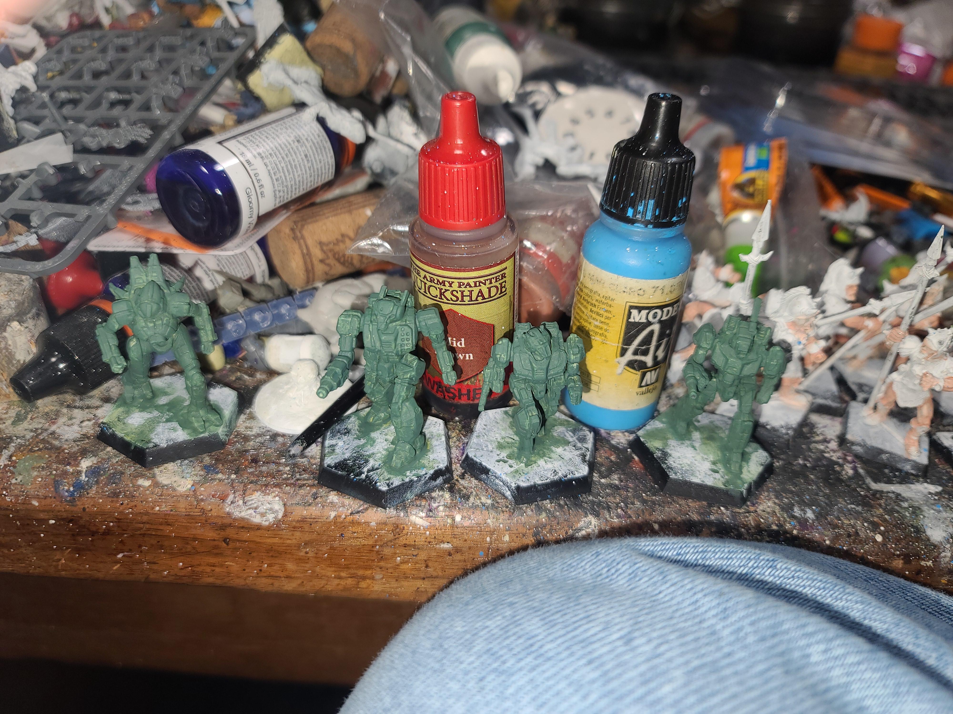 Battletech, Catalyst Game Labs, Mech, Spider, Stinger, Valkyrie, Wasp