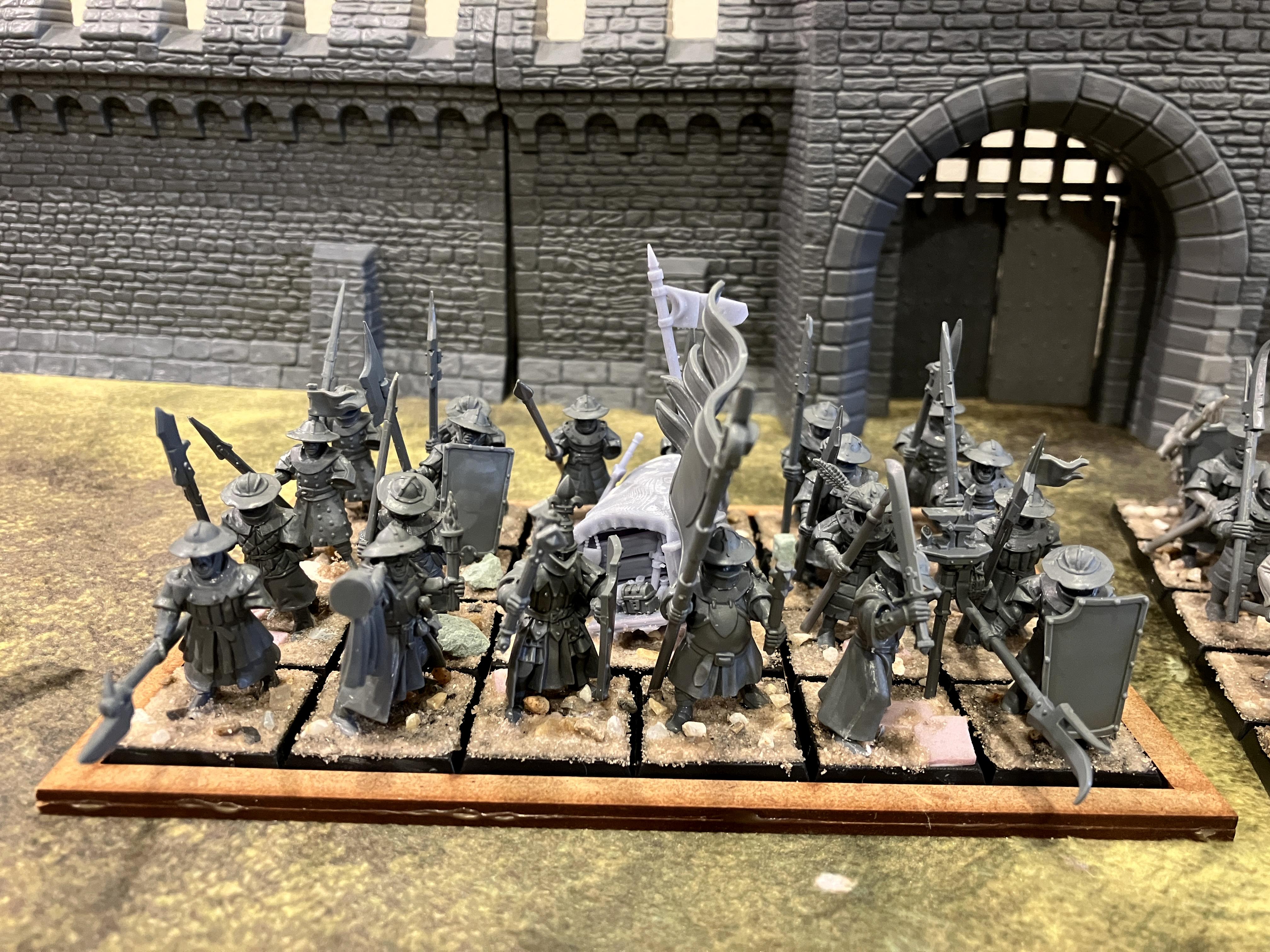 Bretonnian Exiles, Bretonnians, Conversion, Men At Arms, Peasants, Yeomen