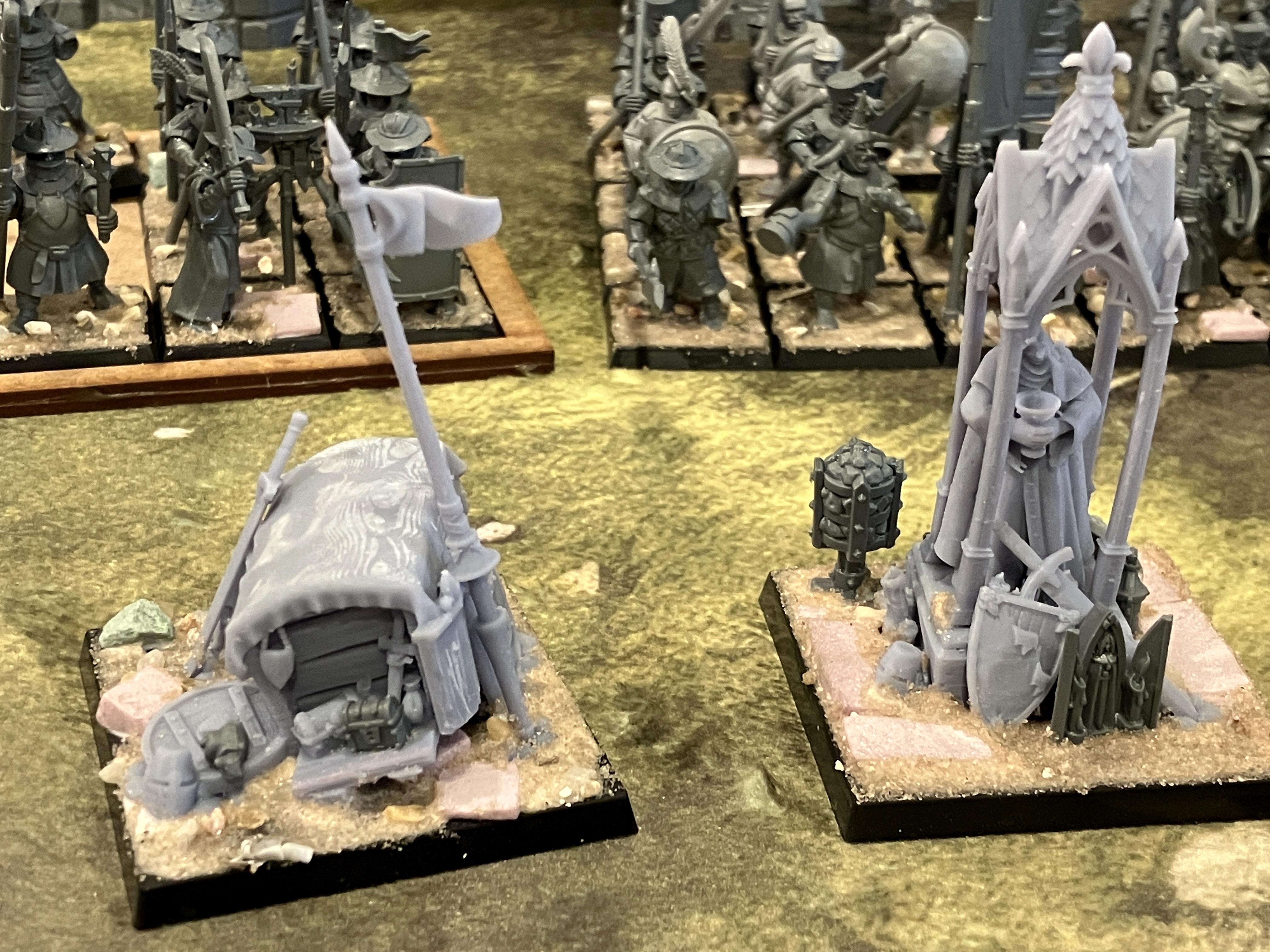 Bretonnian Exiles, Bretonnians, Conversion, Men At Arms, Peasants, Yeomen