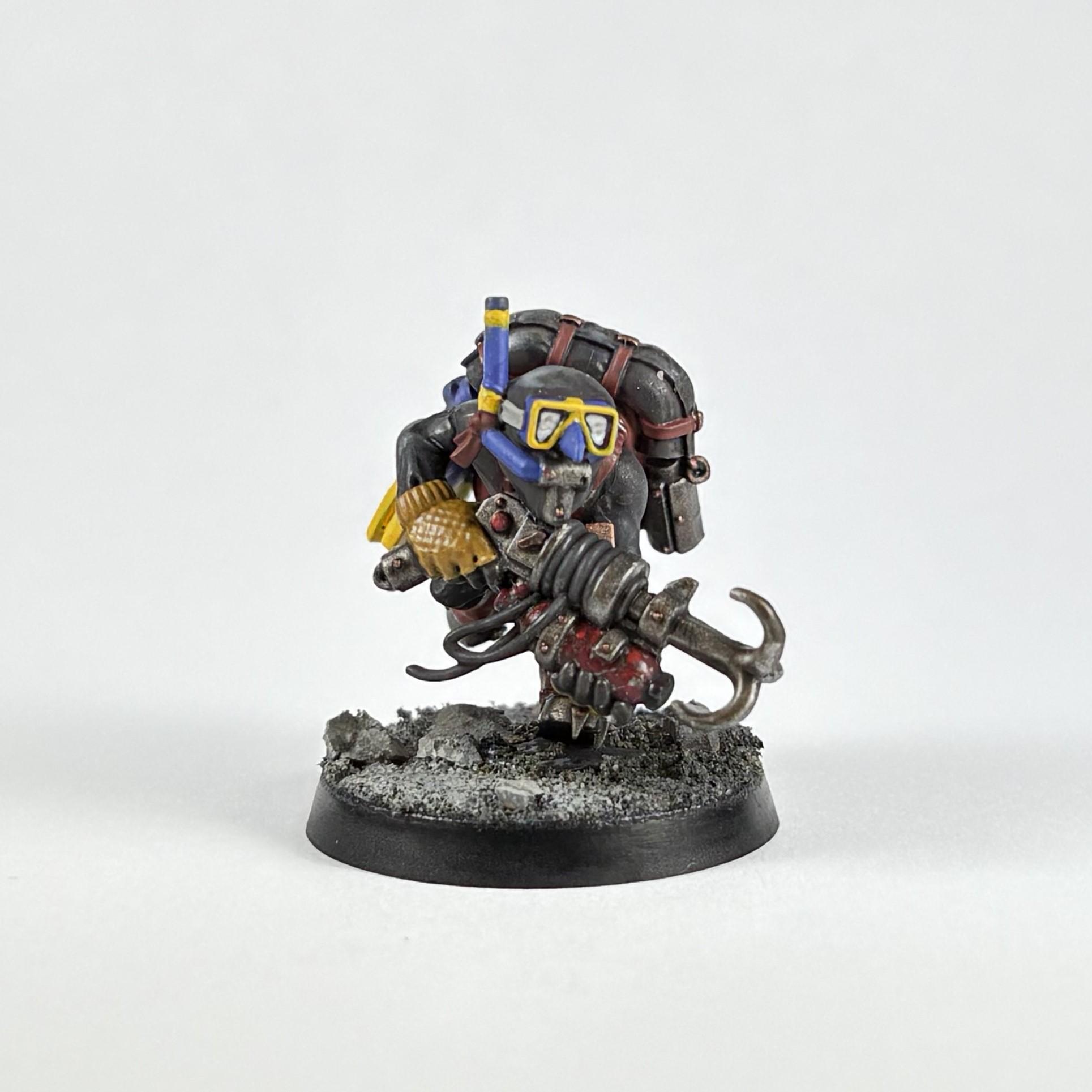 Blood Axe, Distraction Grot, Fins, Gretchin, Kill Team, Kommando, Mask And Snorkel, Octarius, Warhammer 40,000