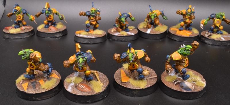 Blood Bowl, Goblins, Grots, Scarcrag Snivellers