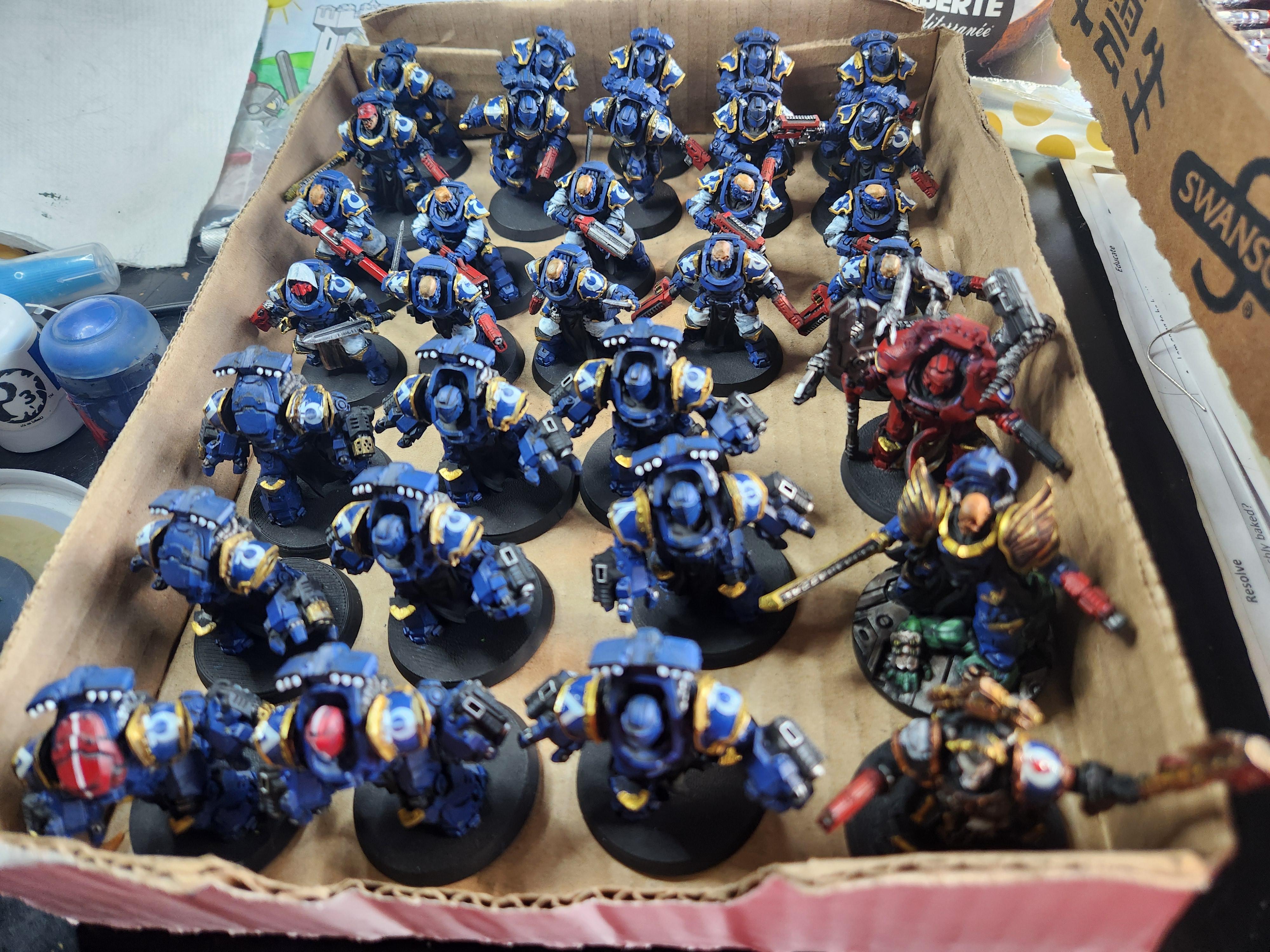 Decals applied to Scout Squad
