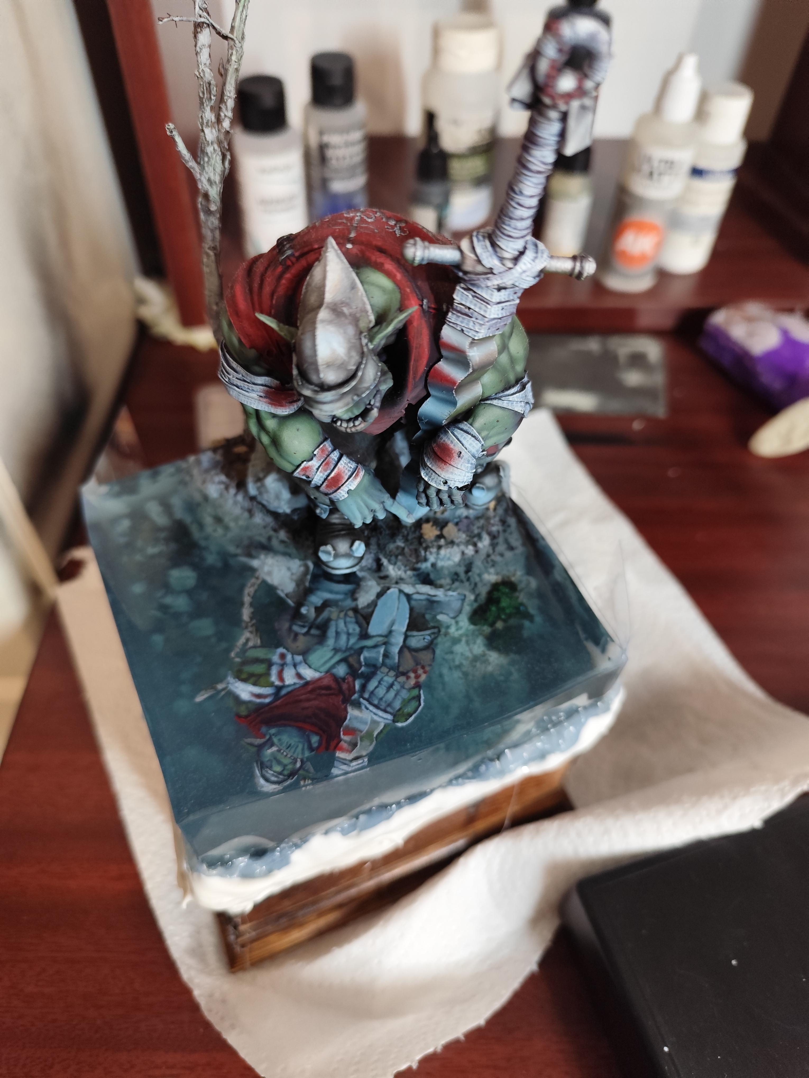 Orcs, Pond, Reflection