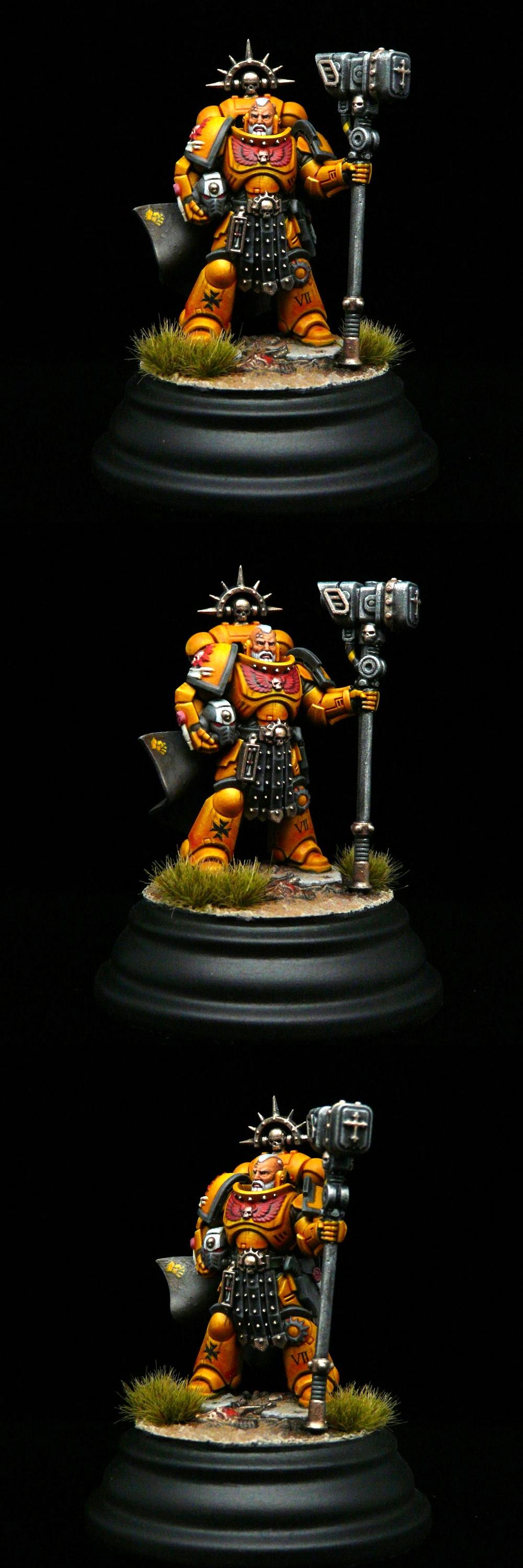 Adeptus Astartes, Imperial Fists, Primaris, Space Marines, Storm Hammer