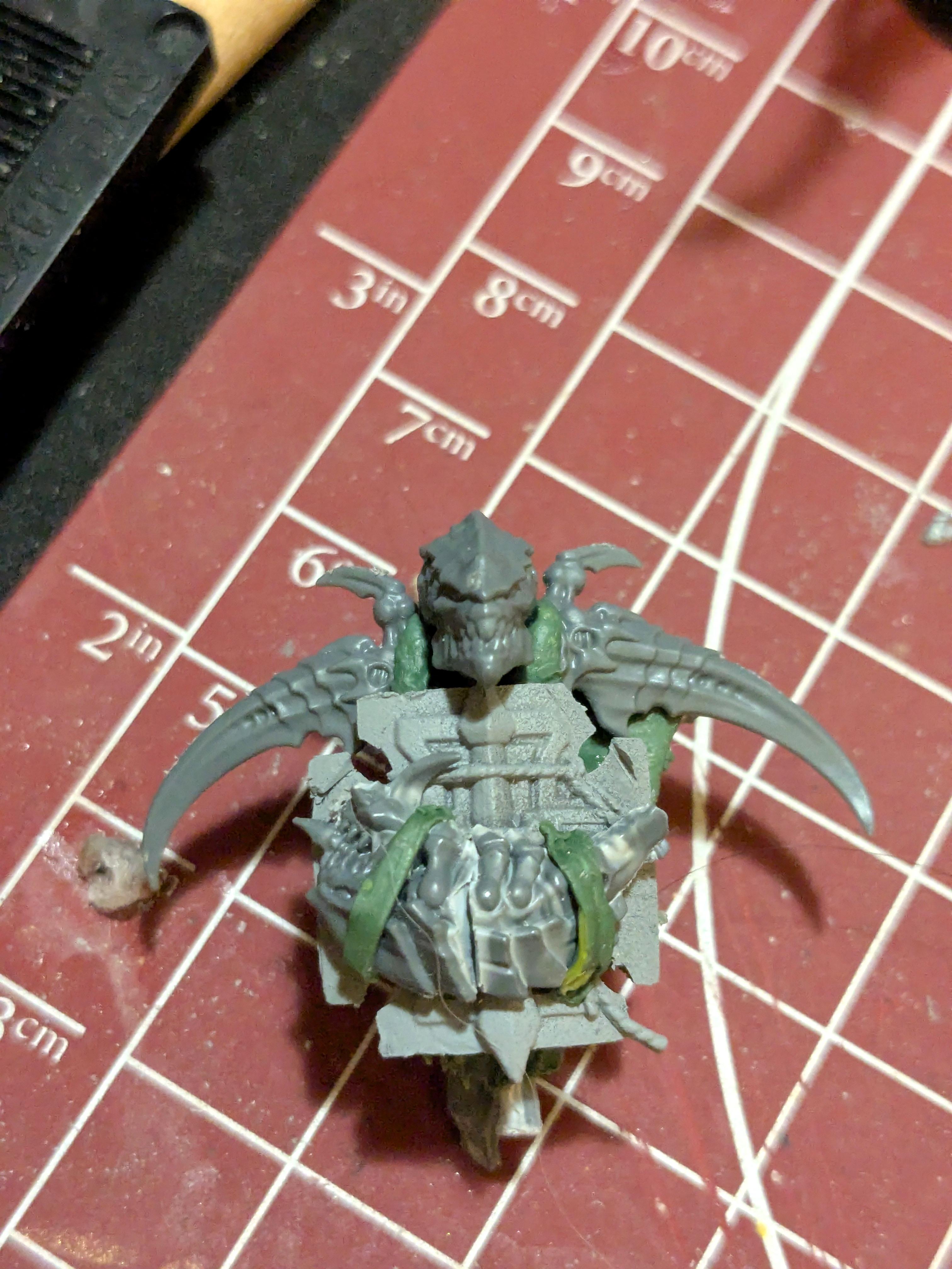 Tyranic War Veteran scythes of the emperor banner