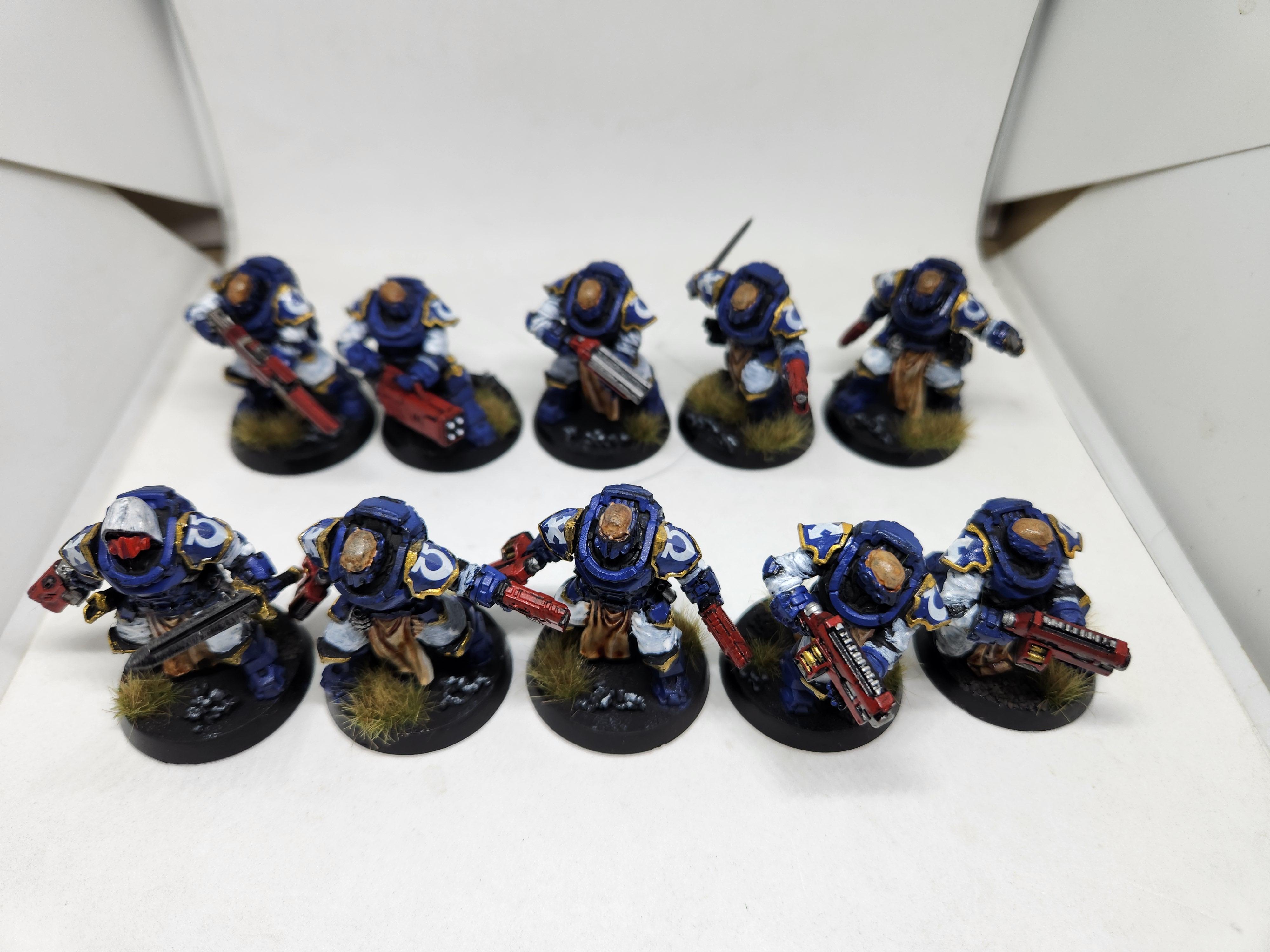 Ultramarines Primaris Scout squad