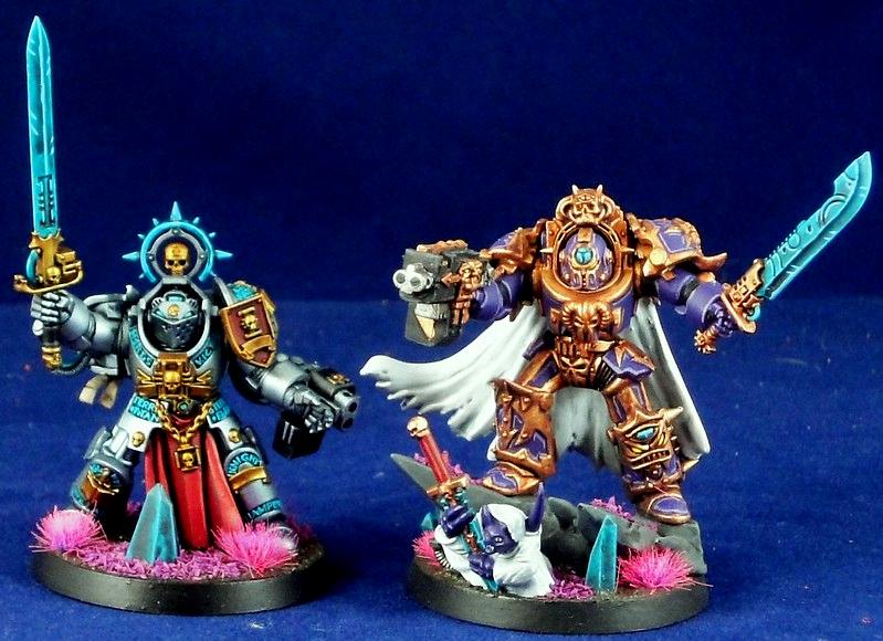 Grey Knights, Sorcerer, Terminator Armor, Thousand Sons