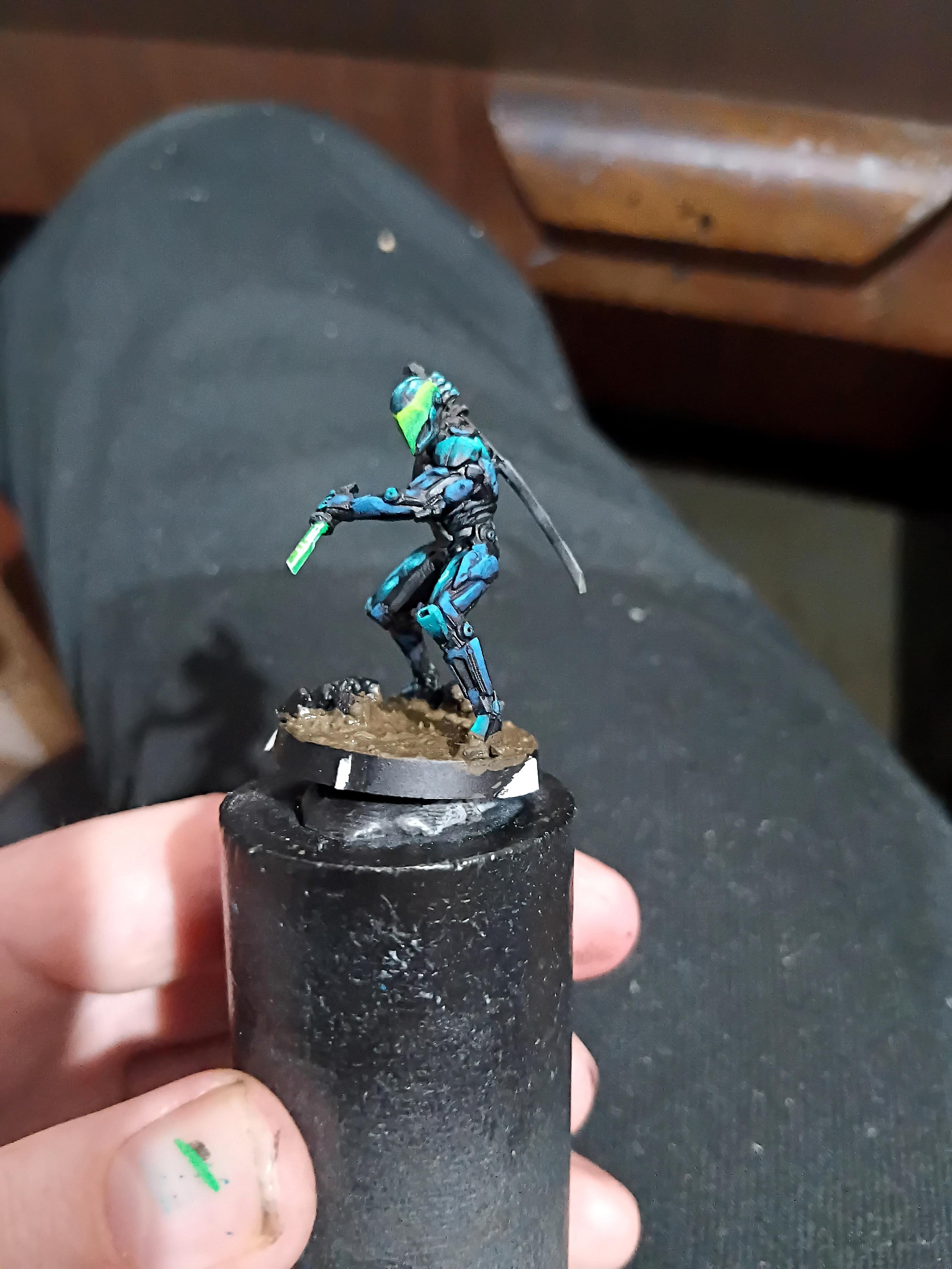 Assassin, Azakir, Battle, Battle Report, Fun, Grimdark Future, Grimdark Future: Firefight, Killer, Ninjas, Novel, Oc, Robots, Sci Fi, Sela Orrel, Skirmish, Skirmish Game, Swordsman, Tabletop, Unit 9, Work In Progress