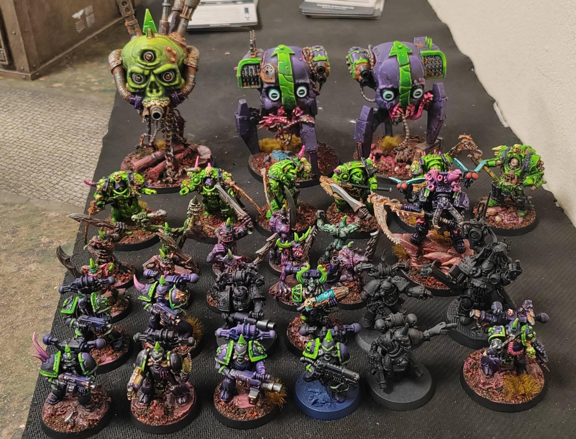1100 points of Death Guard