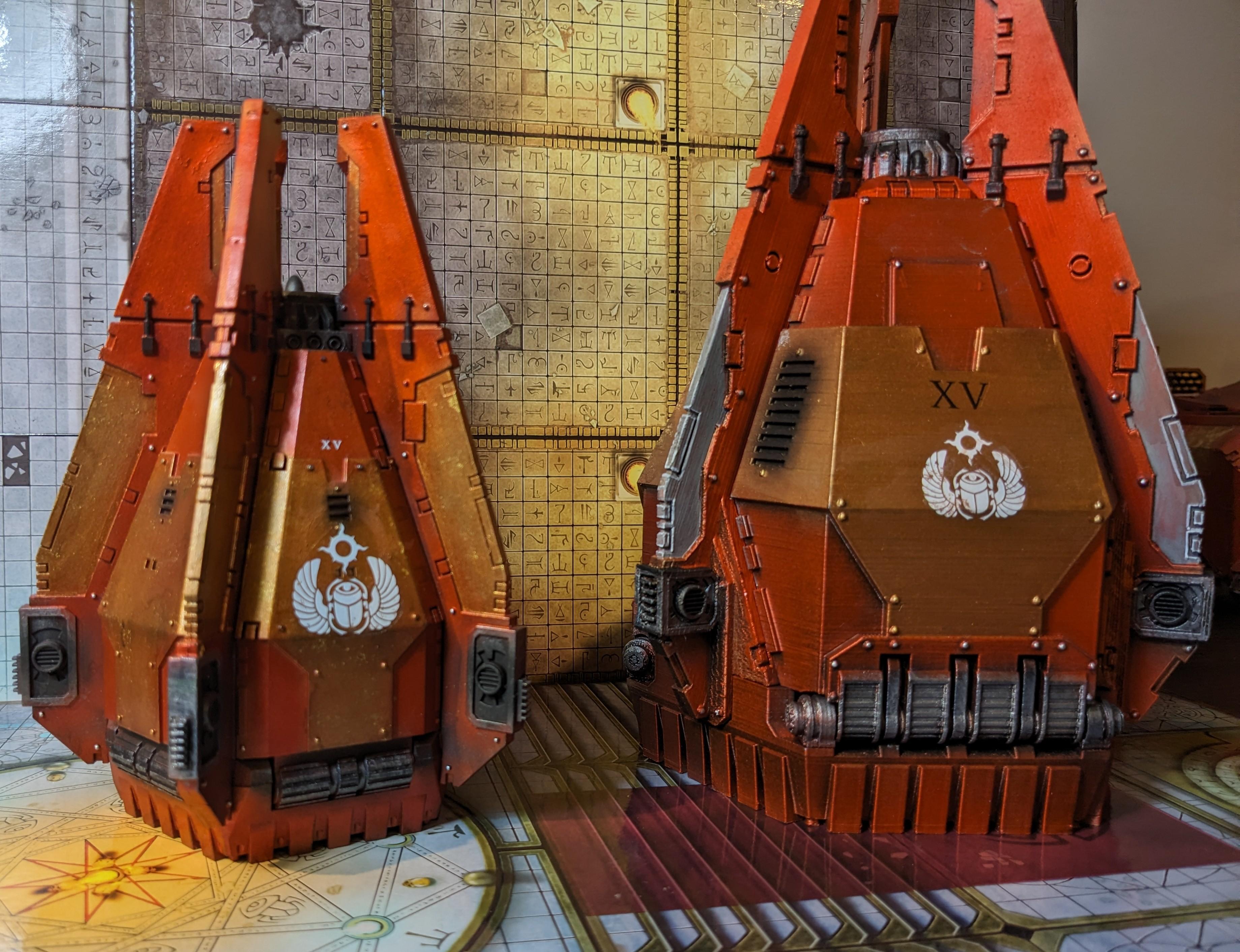 Aircraft, Drop Pod, Heresy, Tank, Thousand Sons, Vehicle