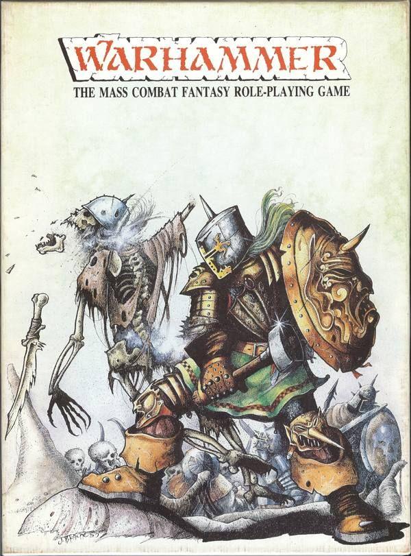 Artwork, First Edition, Harry The Hammer, John Blanche, Oldhammer, Warhammer Fantasy
