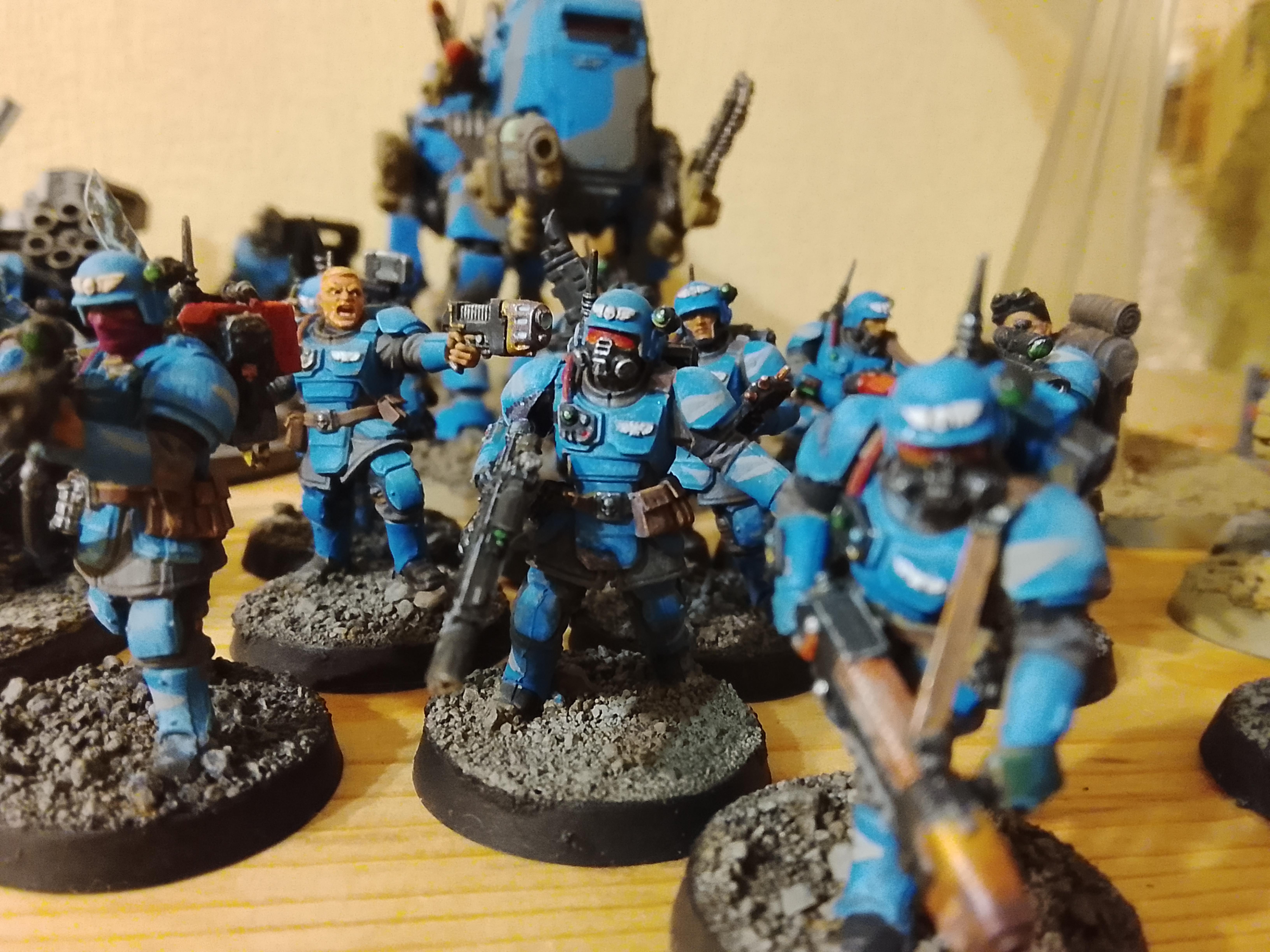 Cadians, Imperial Guard, Kasrkin, Kasrkins, Warhammer 40,000