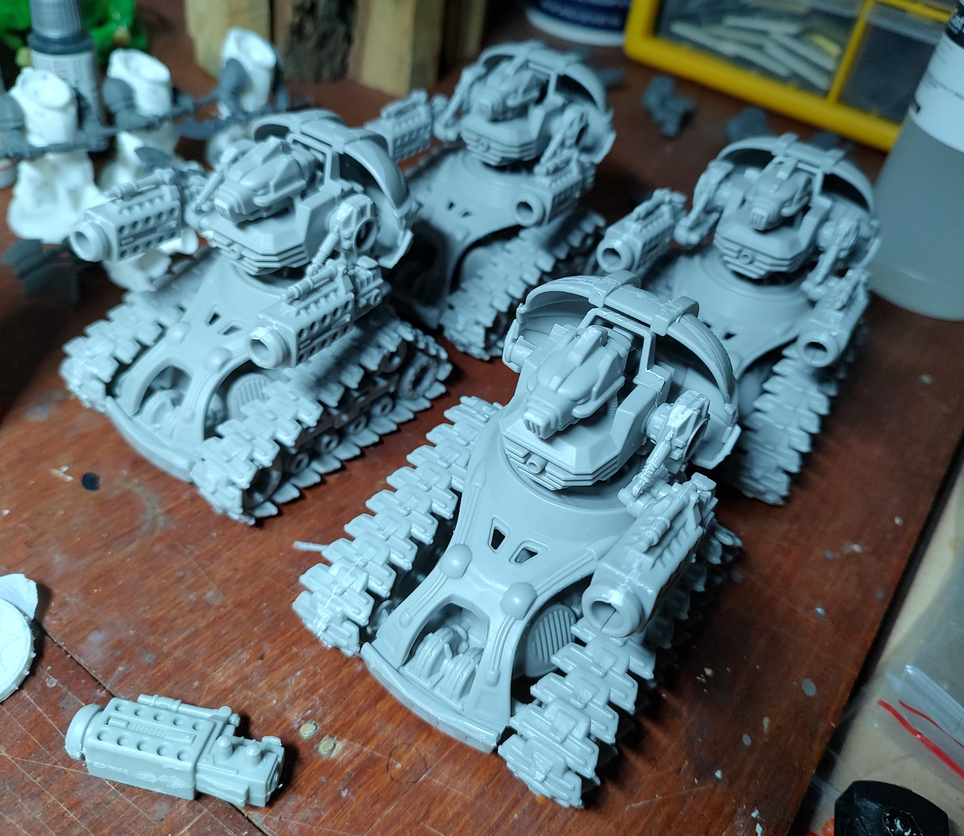 Cubertank, Robogear, Tehnolog