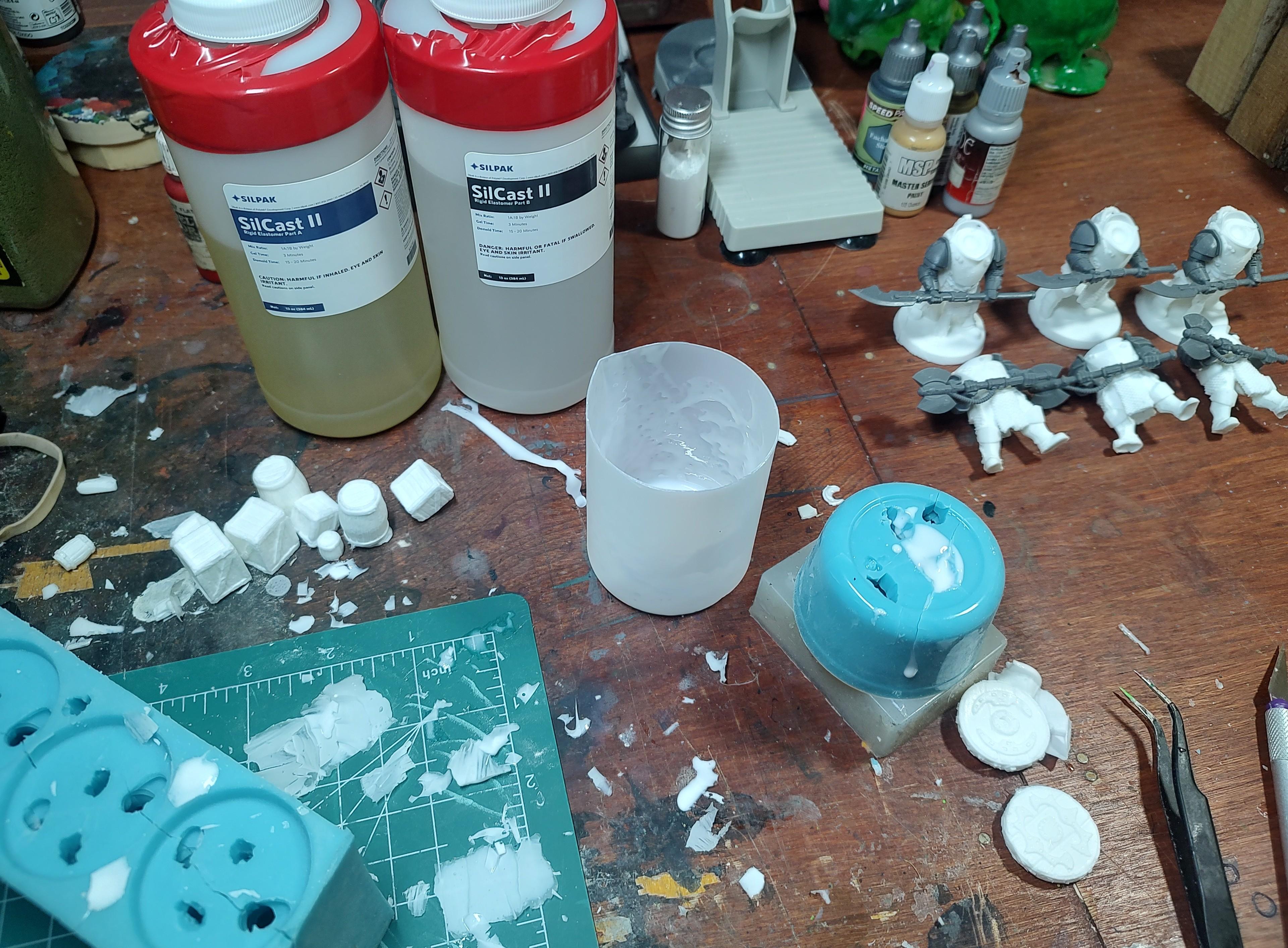 Resin, Slicast Ii, Smoothon