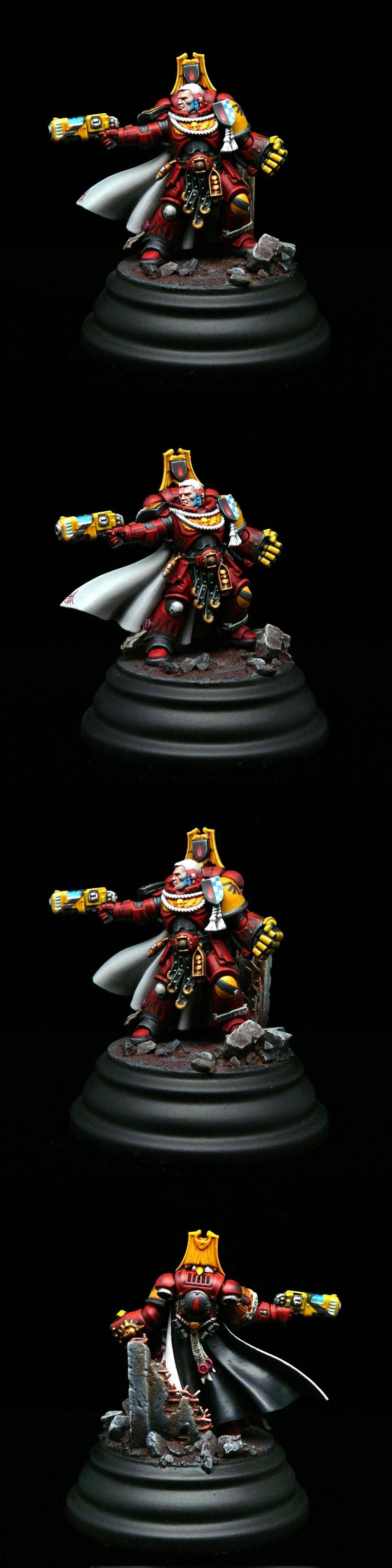 Adeptus Astartes, Black Rage, Blood Angels, Captain, Primaris, Red Thirst, Space Marines