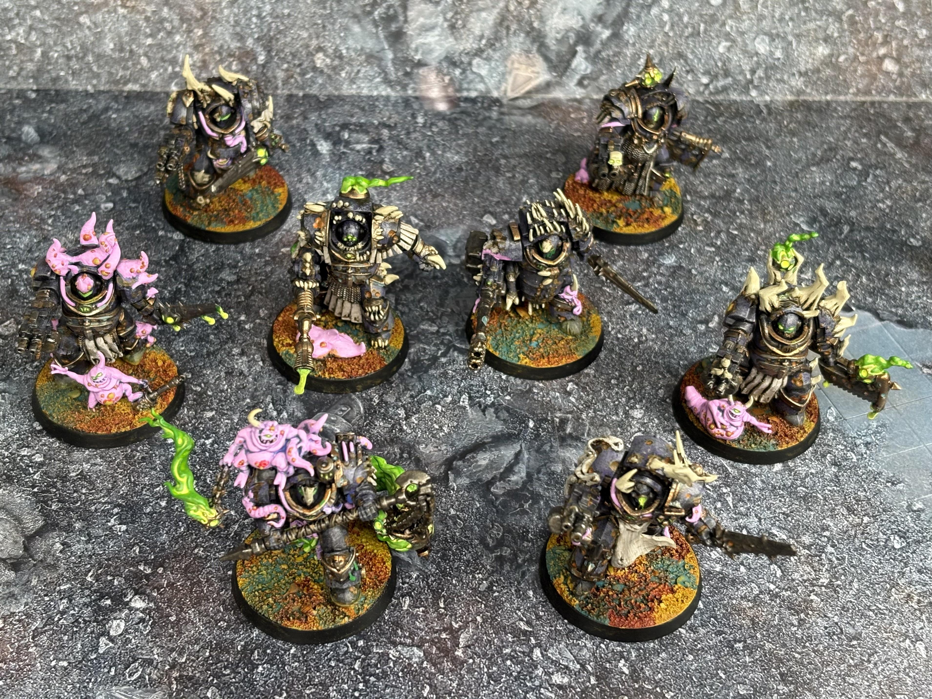 Blightlord Terminators, Blightlords, Chaos Space Marines, Death Guard, Plague Marines, Space Marines, Tainted Cohort, Terminator Armor, Warhammer 40,000