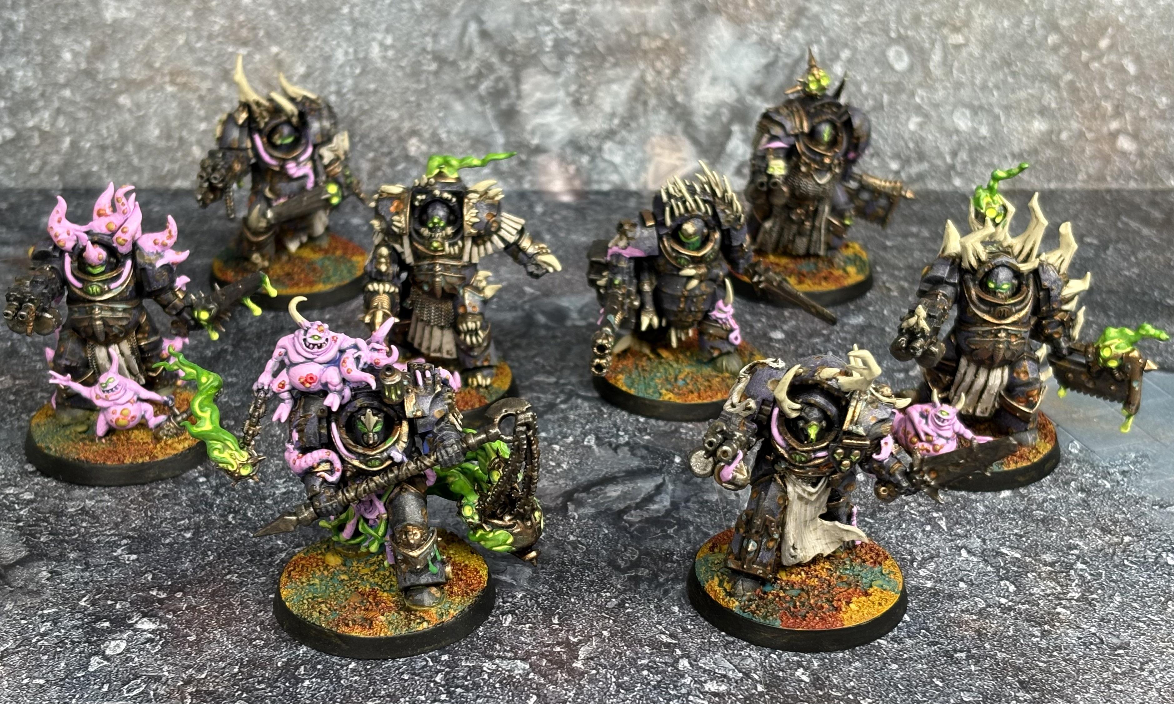 Blightlord Terminators, Blightlords, Chaos Space Marines, Death Guard, Plague Marines, Space Marines, Tainted Cohort, Terminator Armor, Warhammer 40,000